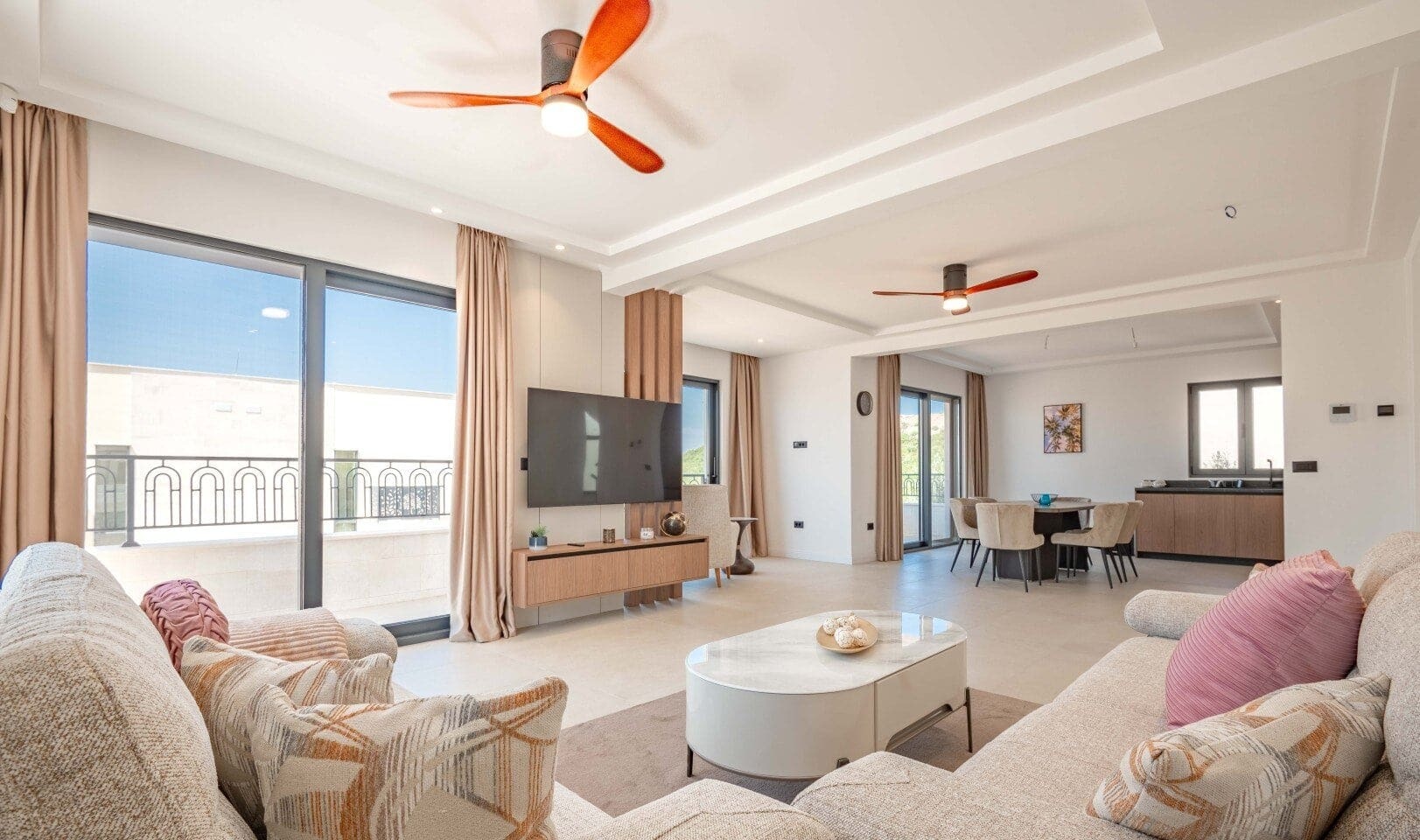 Five-Bedroom Villa with Pool in Reževići, Budva Riviera