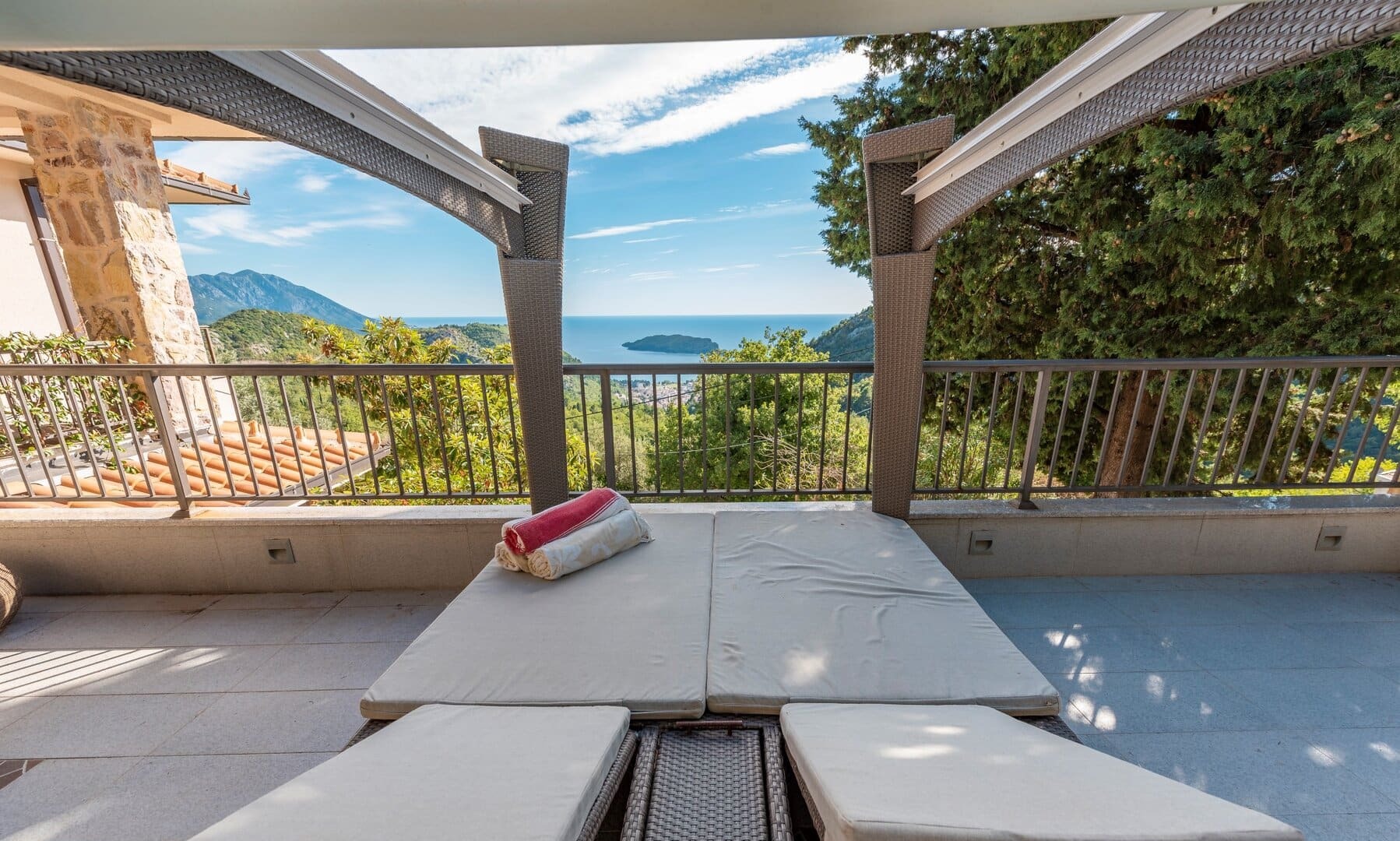 Seven-Bedroom Stone Villa in Markovići, Budva