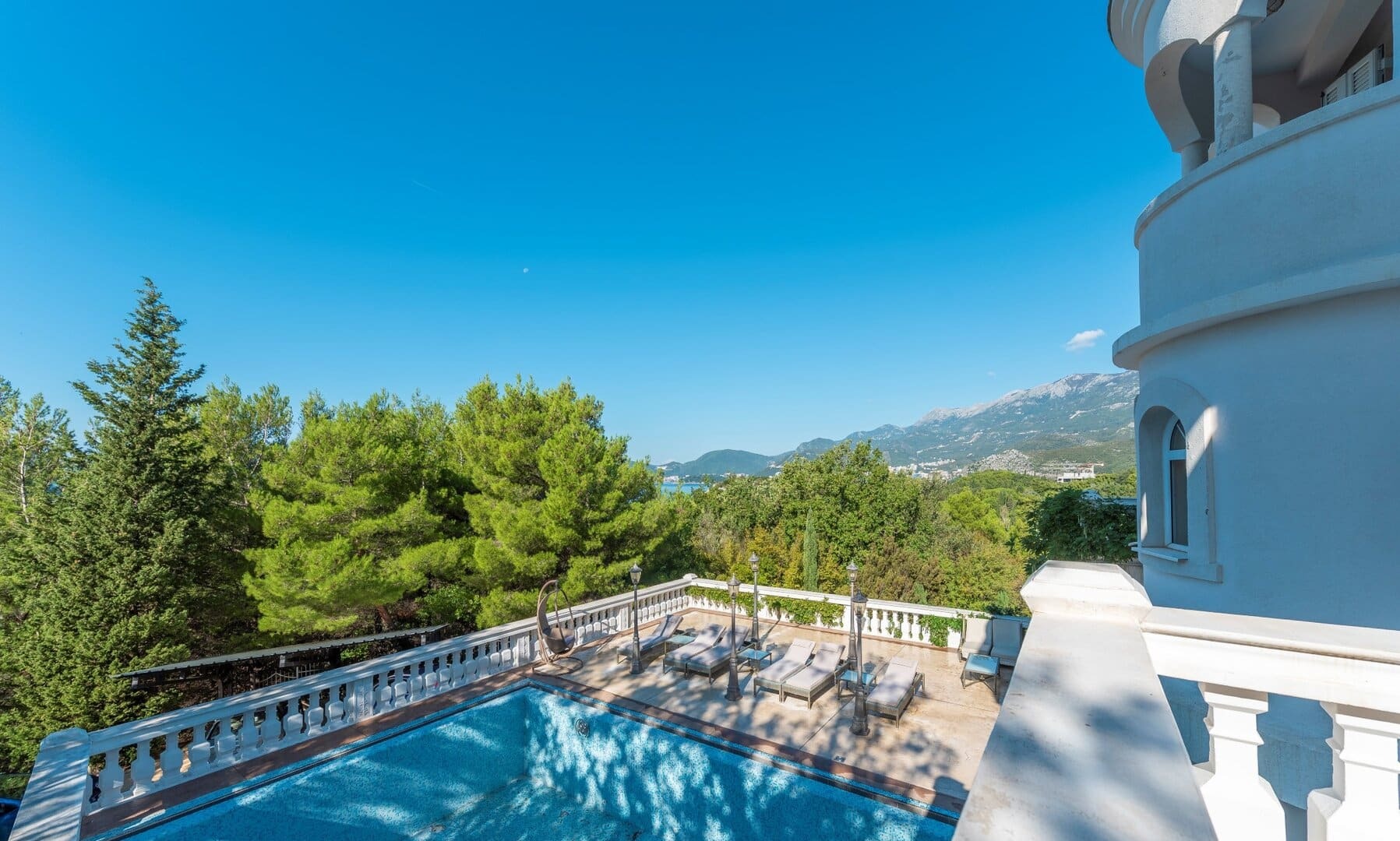 Twin-Villa Estate in Miločer, Budva Riviera