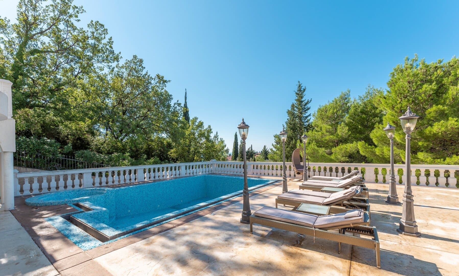 Twin-Villa Estate in Miločer, Budva Riviera
