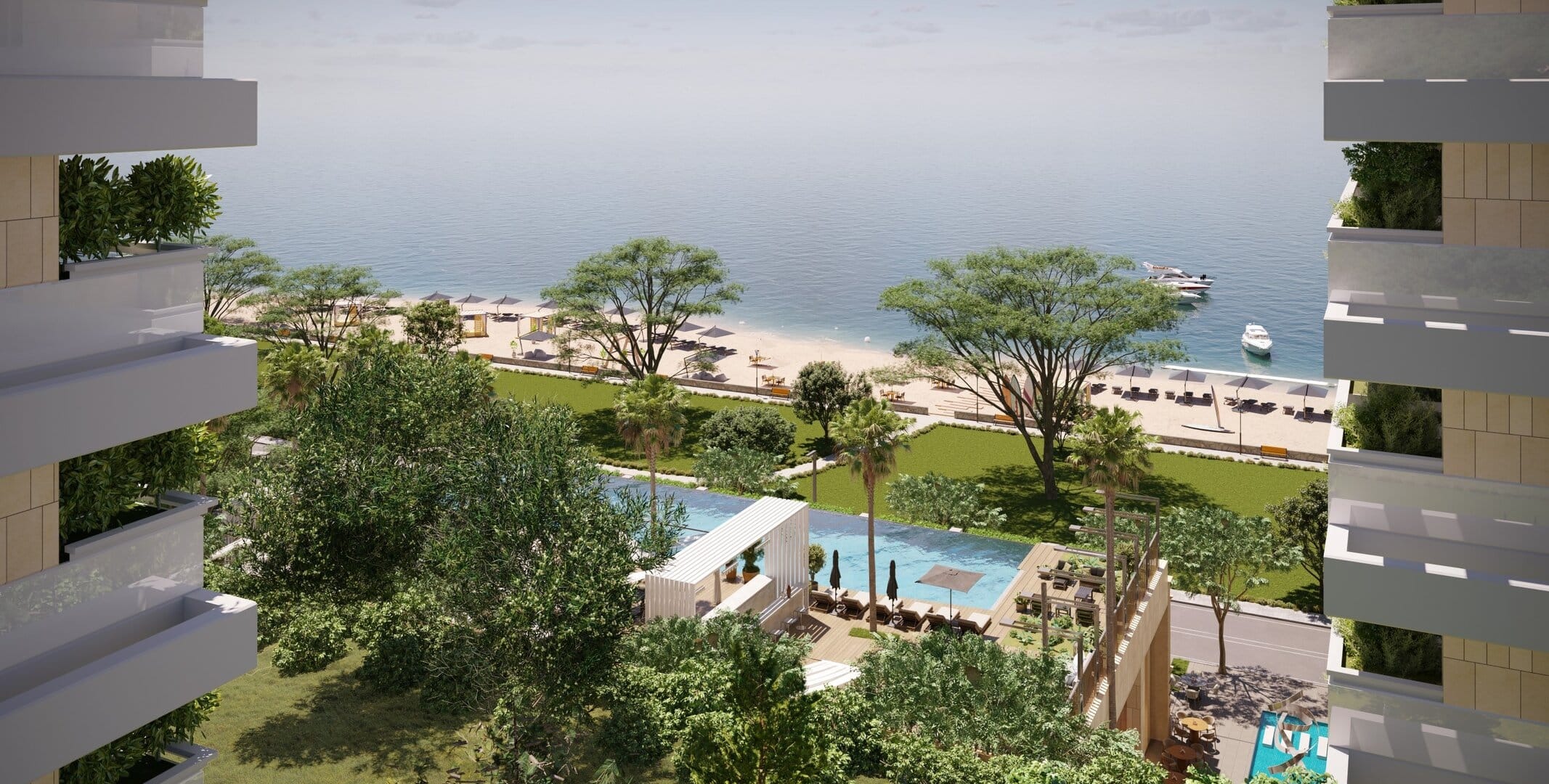 One-Bedroom Sea-View Residence at Swissôtel Riviera, Budva