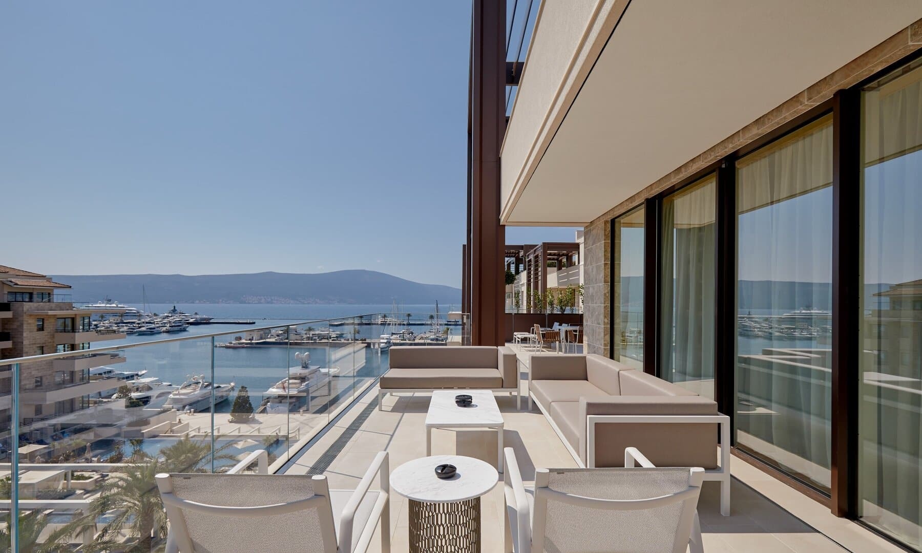 Three-Bedroom Penthouse with Private Pool in Baia, Porto Montenegro