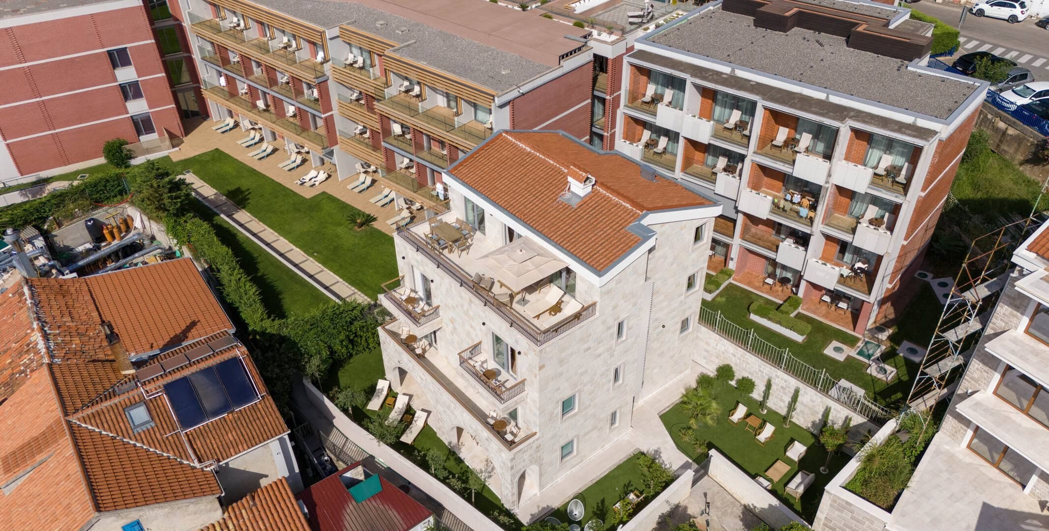Ten-Unit Boutique Hotel in Pržno, Budva Riviera
