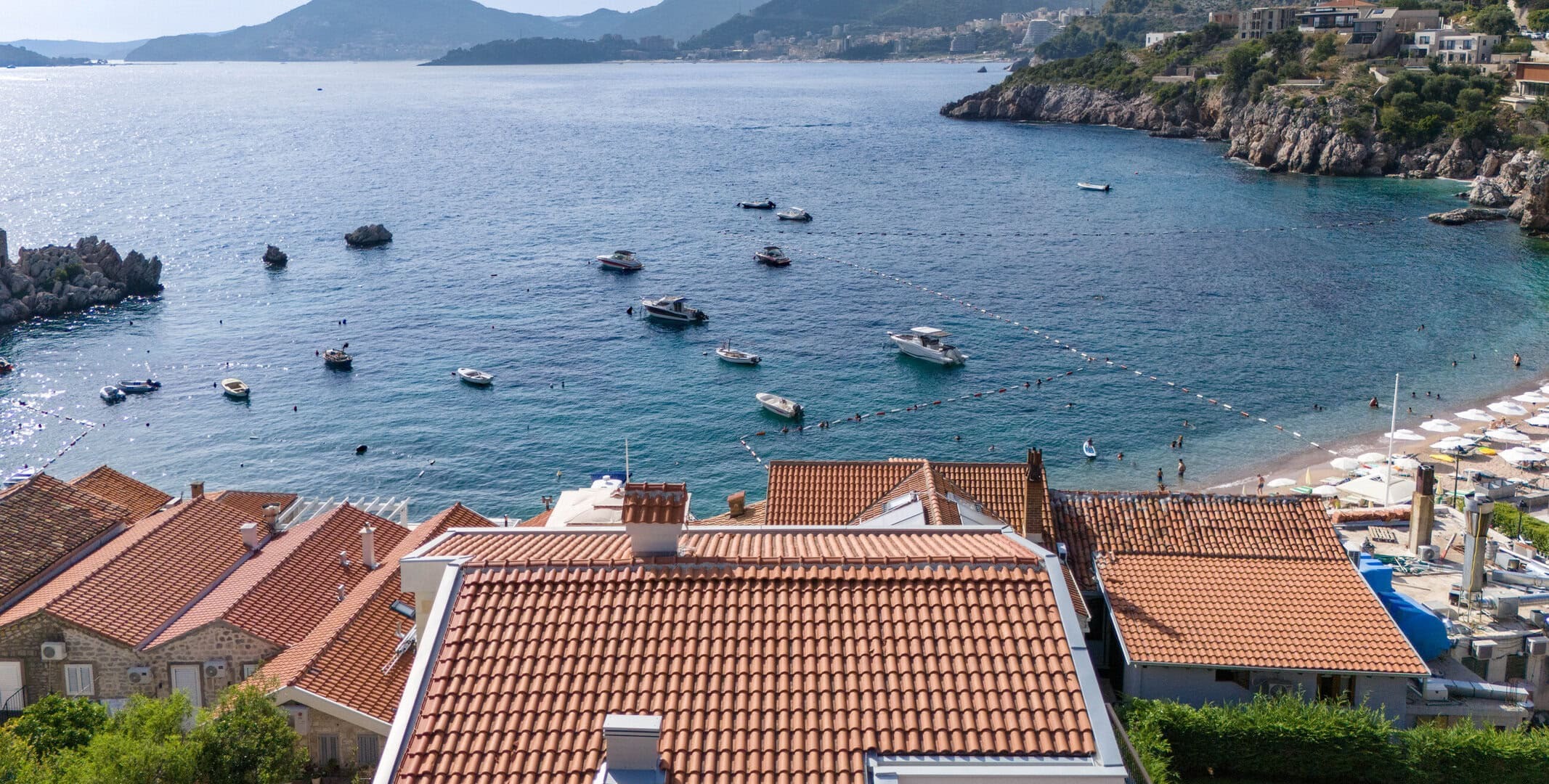Ten-Unit Boutique Hotel in Pržno, Budva Riviera
