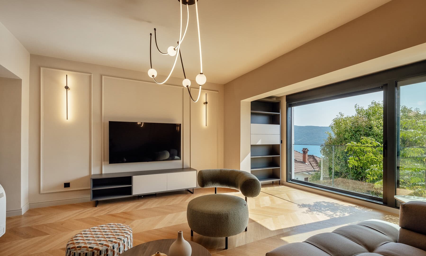 Two-Bedroom Sea-View Residence in Savina, Herceg Novi