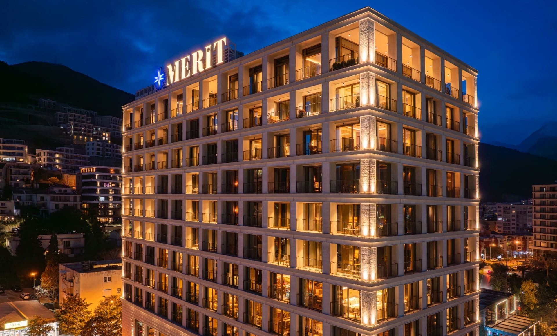 One-Bedroom Residence at Merit Starlit Hotel, Budva