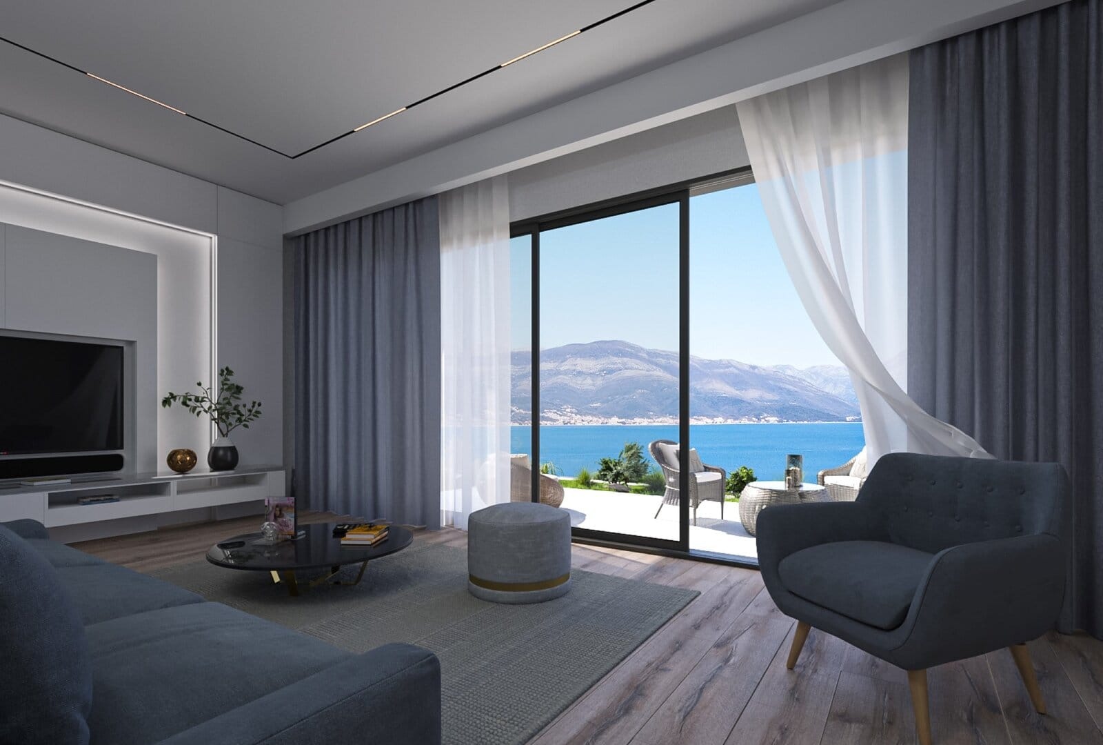 Contemporary Apartments and Duplexes in Krašići, Tivat