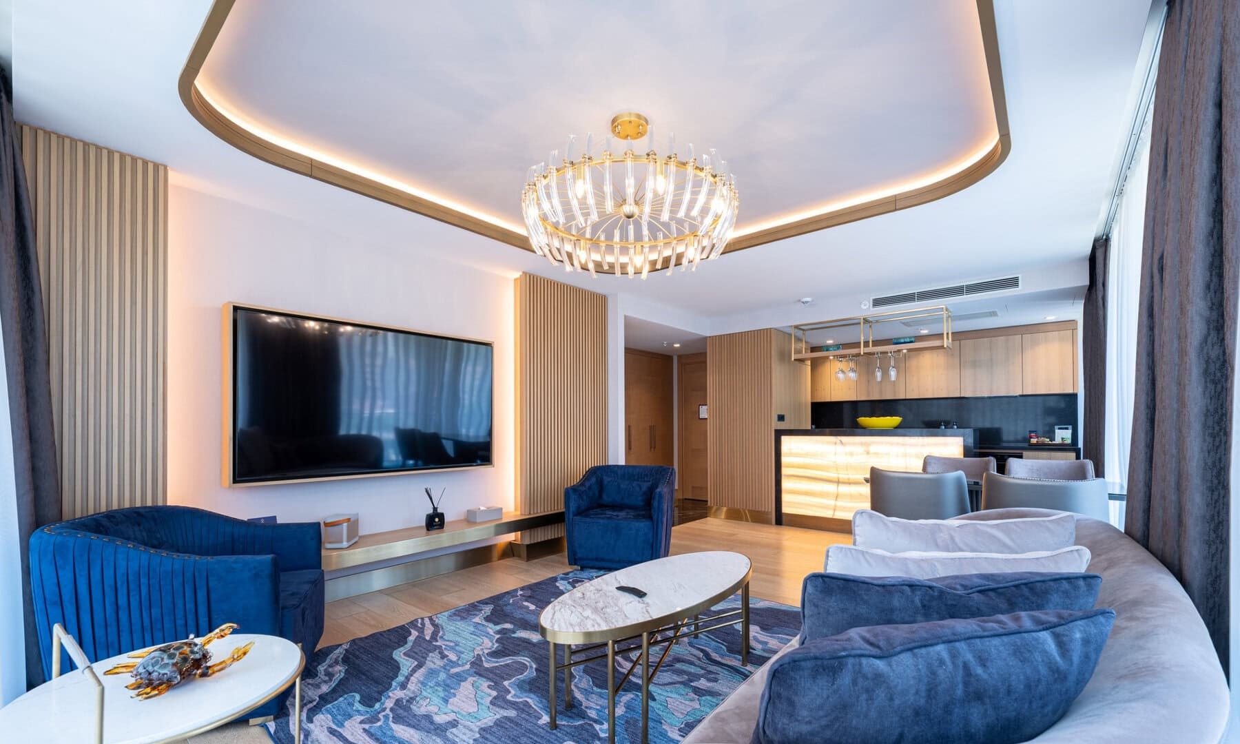 Two-Bedroom Residence at Merit Starlit Hotel, Budva