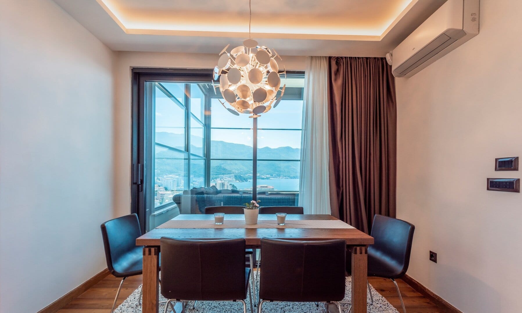 Six-Bedroom Duplex Penthouse with Private Pool in Bečići