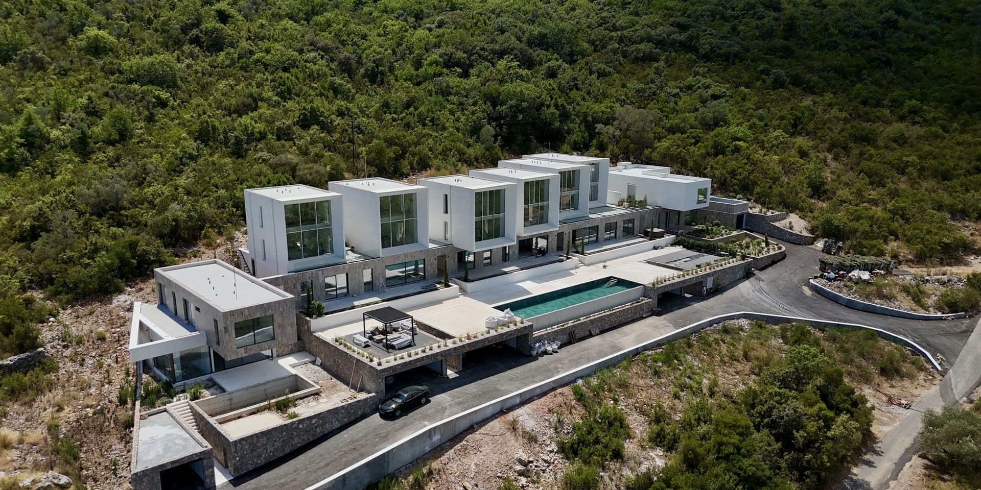 One-Bedroom Sea-View Apartment in Krašići, Tivat