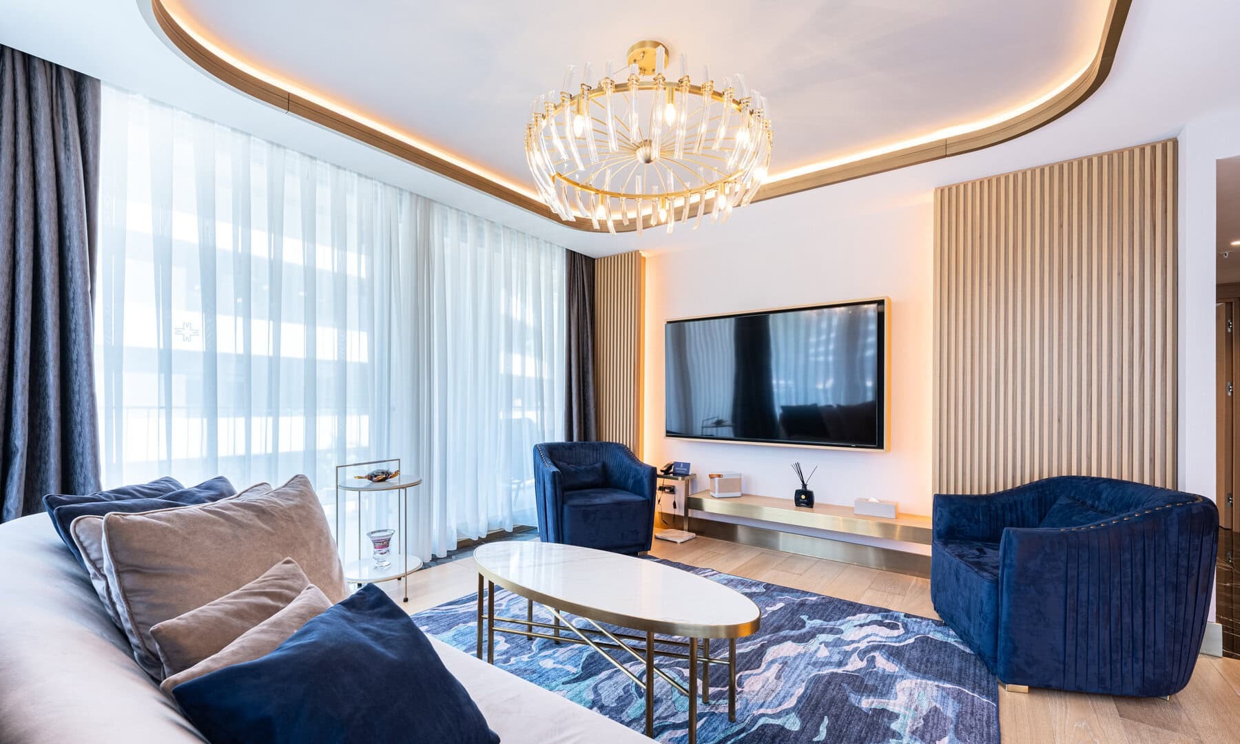 Two-Bedroom Residence at Merit Starlit Hotel, Budva