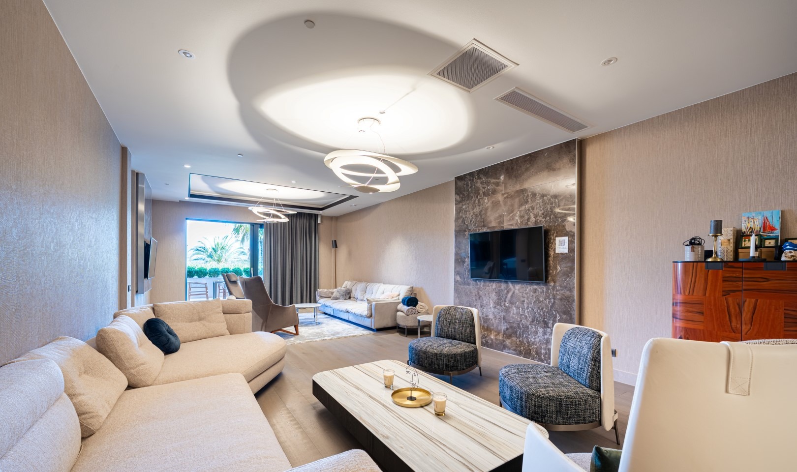 Two-Bedroom Resort Residence in Đuraševići, Tivat