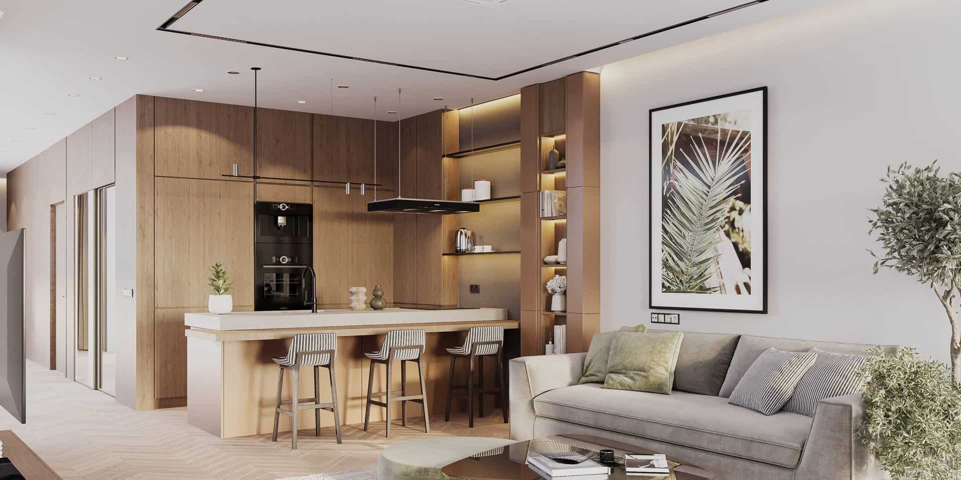 Three-Bedroom Waterfront Penthouse in Dobrota, Kotor