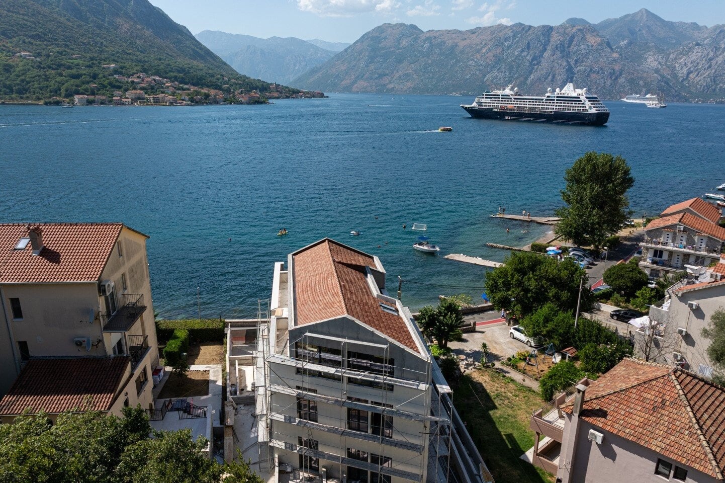 Three-Bedroom Waterfront Penthouse in Dobrota, Kotor