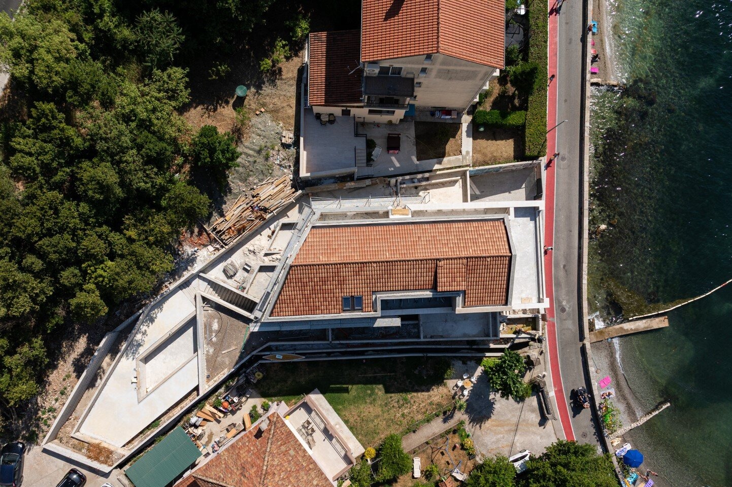 Three-Bedroom Waterfront Penthouse in Dobrota, Kotor