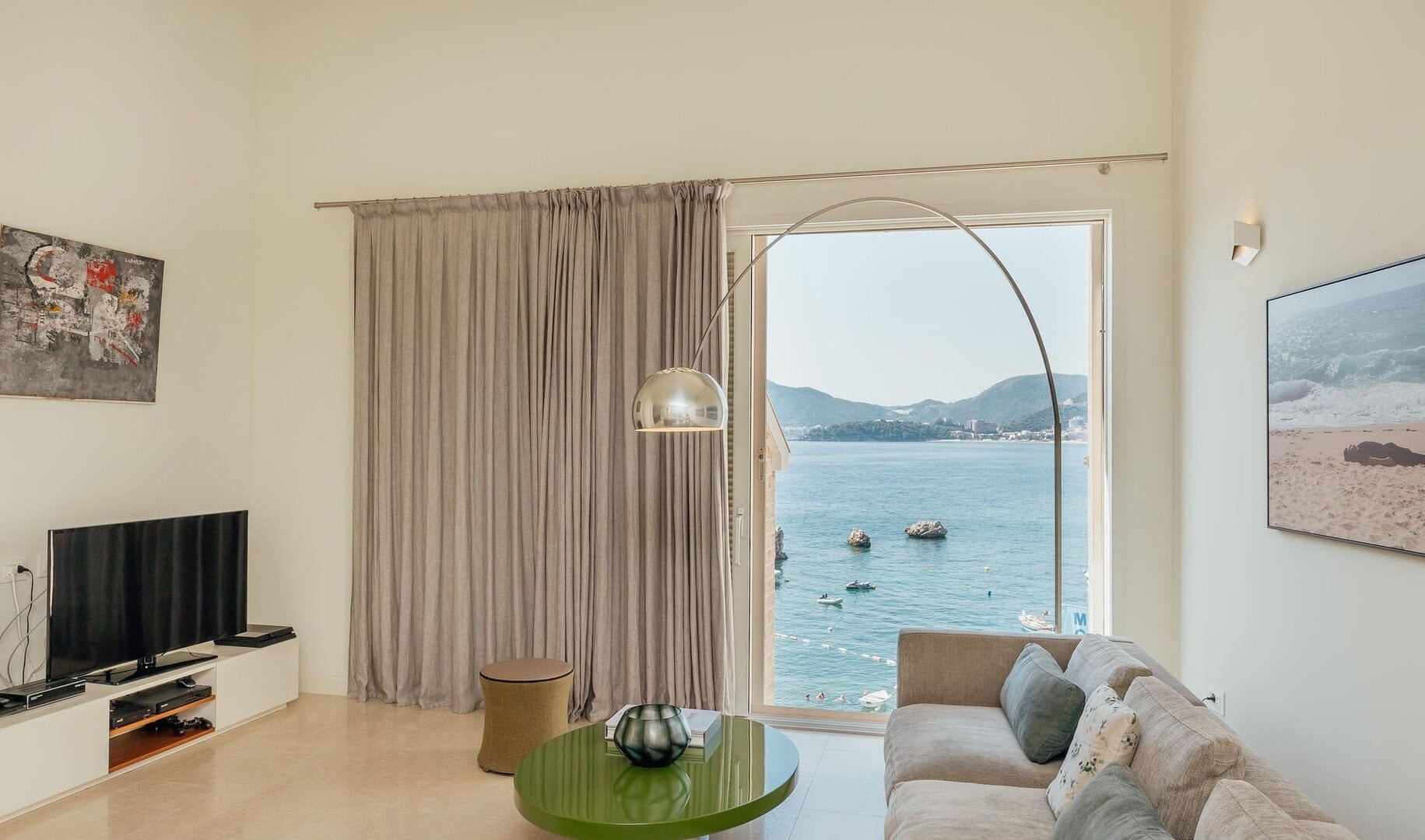 Six-Bedroom Stone Villa in Pržno, Budva Riviera