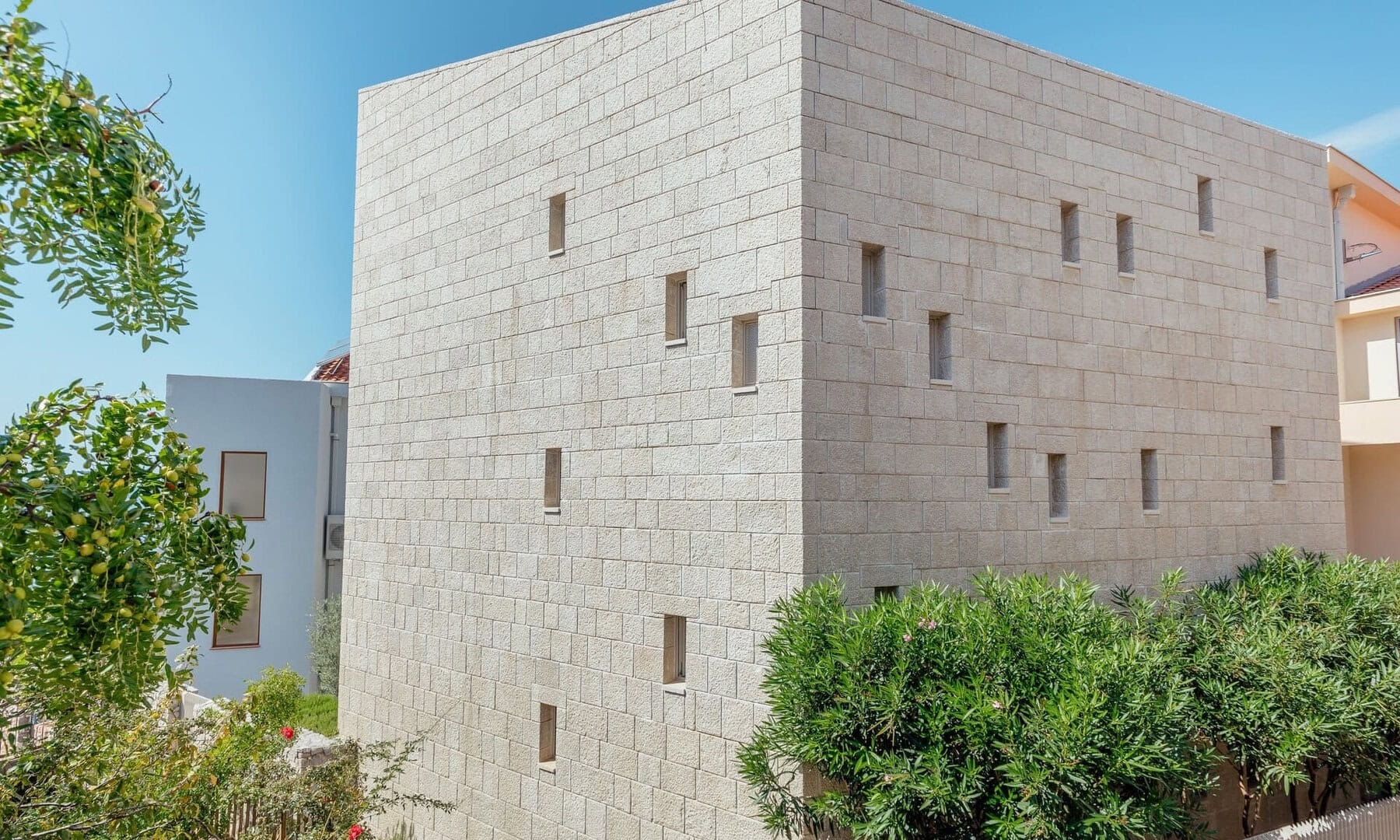 Six-Bedroom Stone Villa in Pržno, Budva Riviera