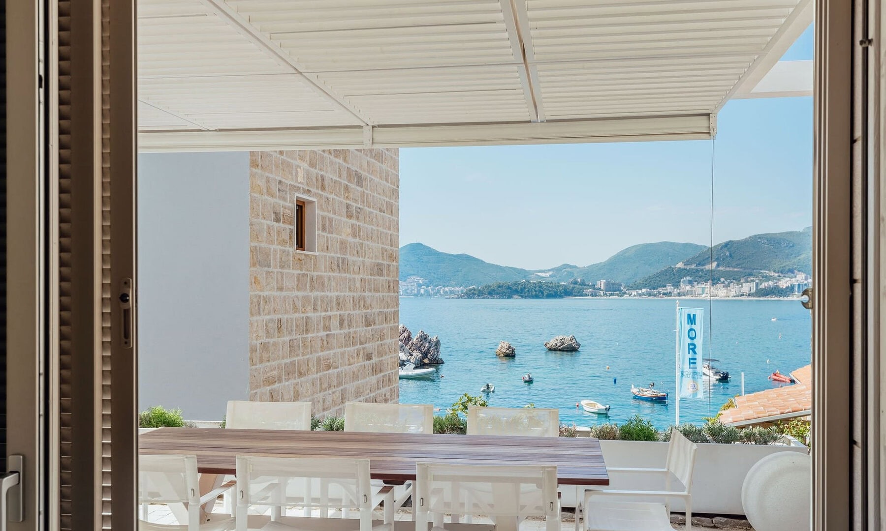 Six-Bedroom Stone Villa in Pržno, Budva Riviera
