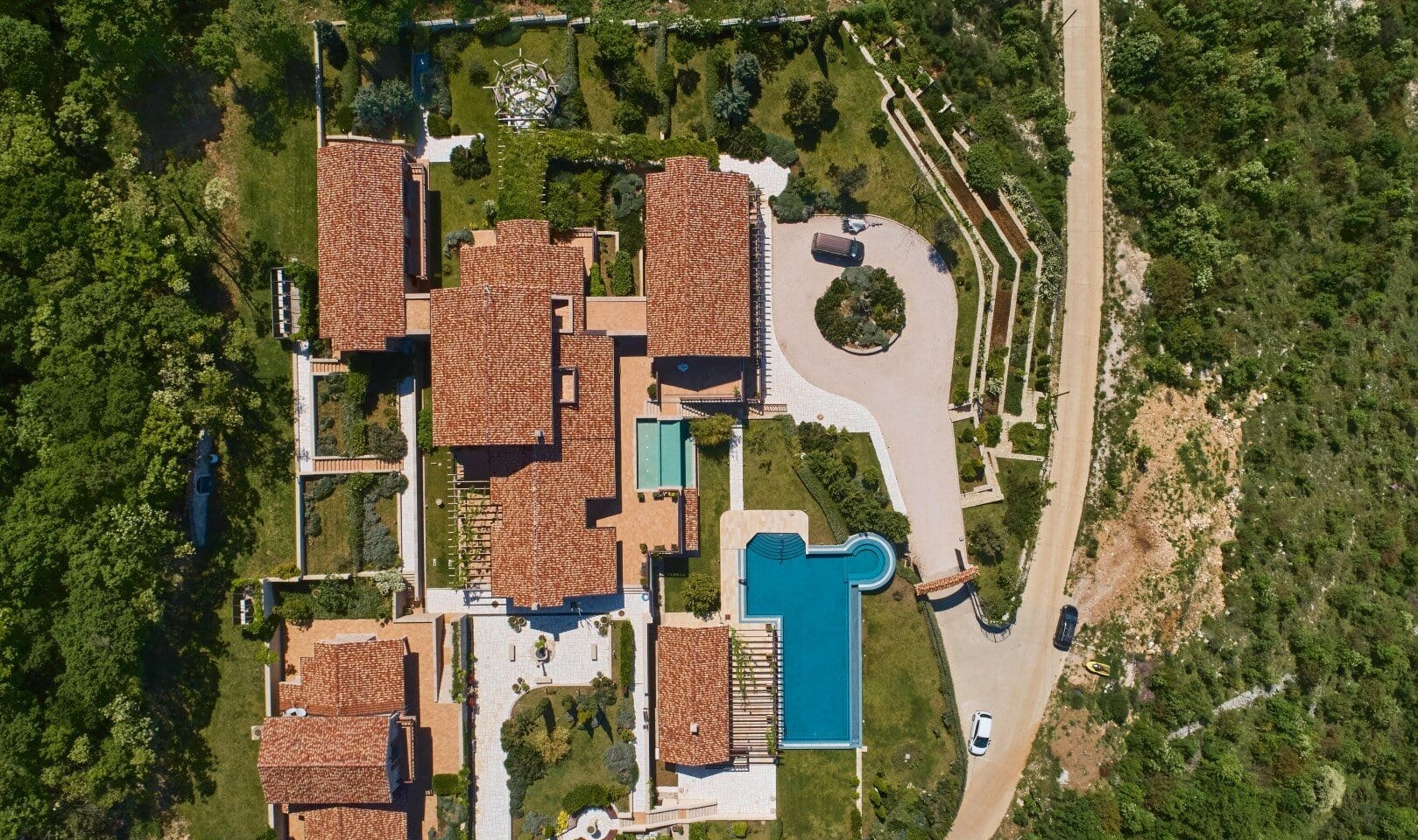 Villa Estate in Blizikuće Above Sveti Stefan