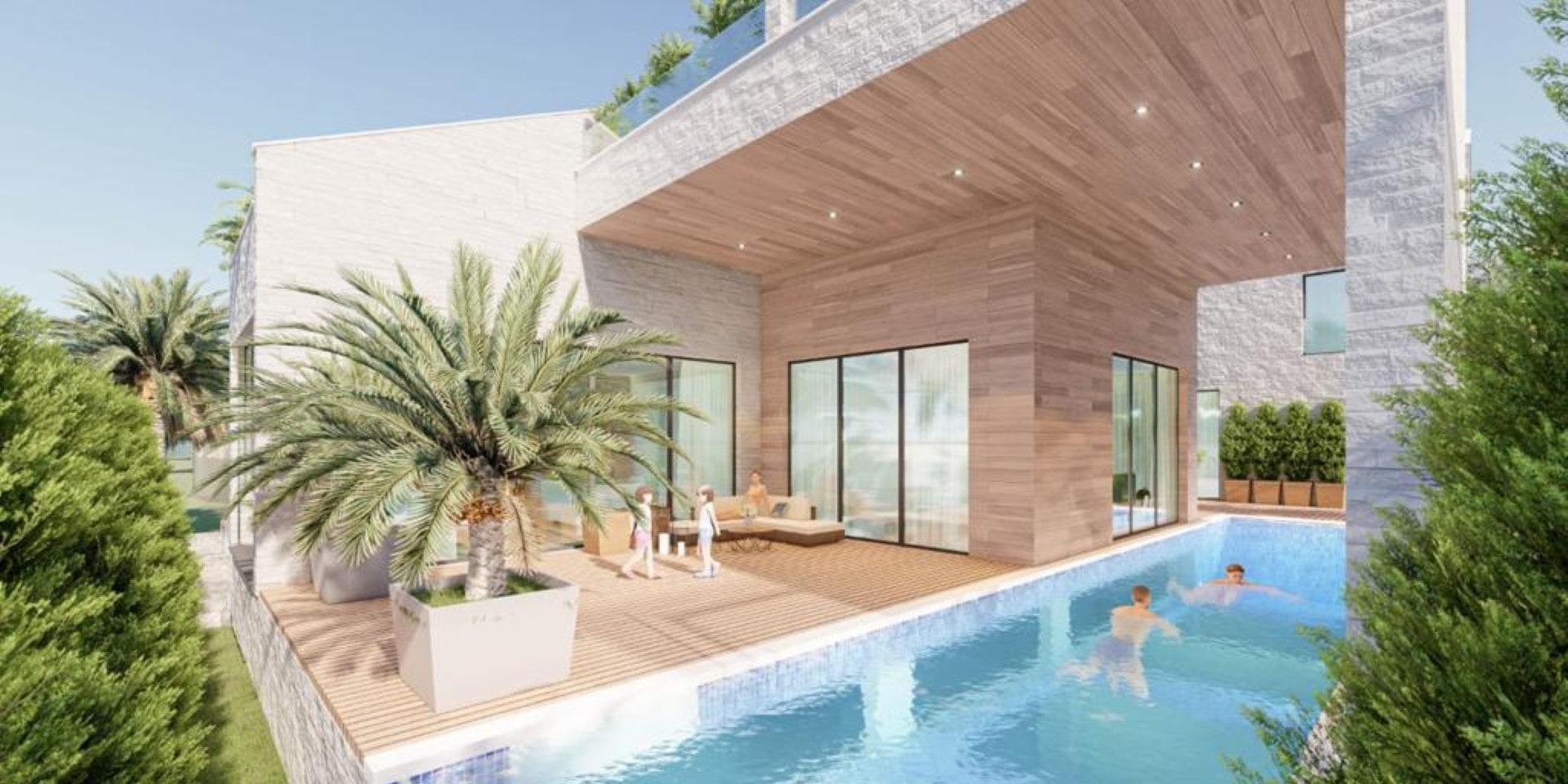 Five-Bedroom Waterfront Villa in Donja Lastva, Tivat