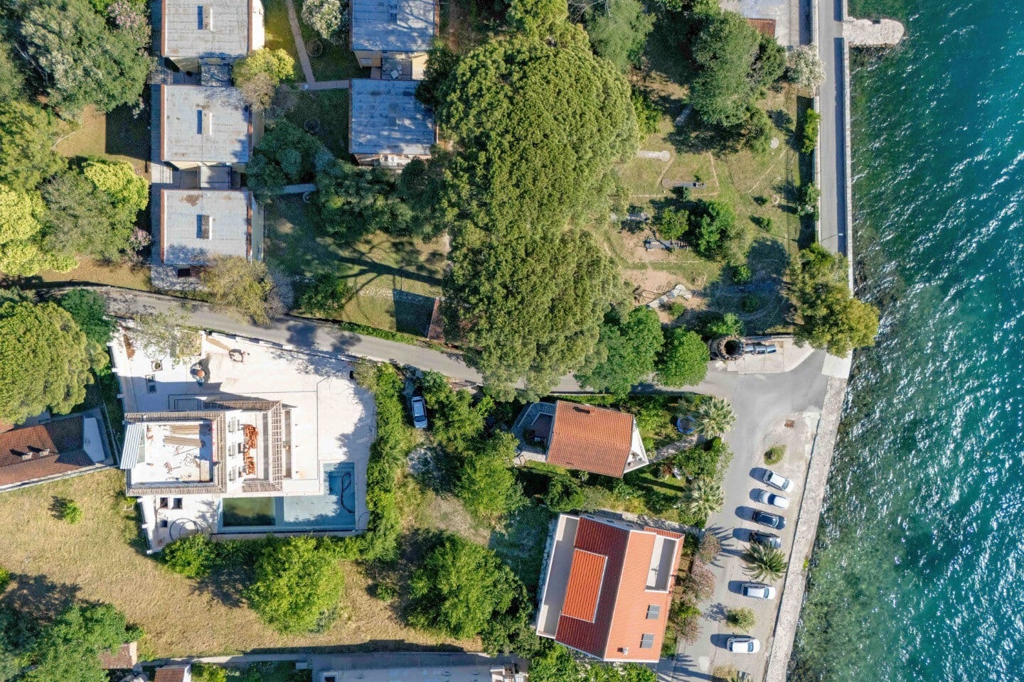 Five-Bedroom Stone Villa in Donja Lastva, Tivat