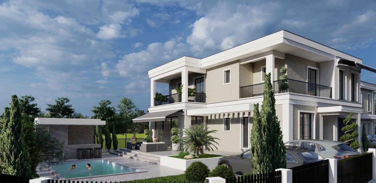 Five-Bedroom Villa in Gornja Gorica, Podgorica