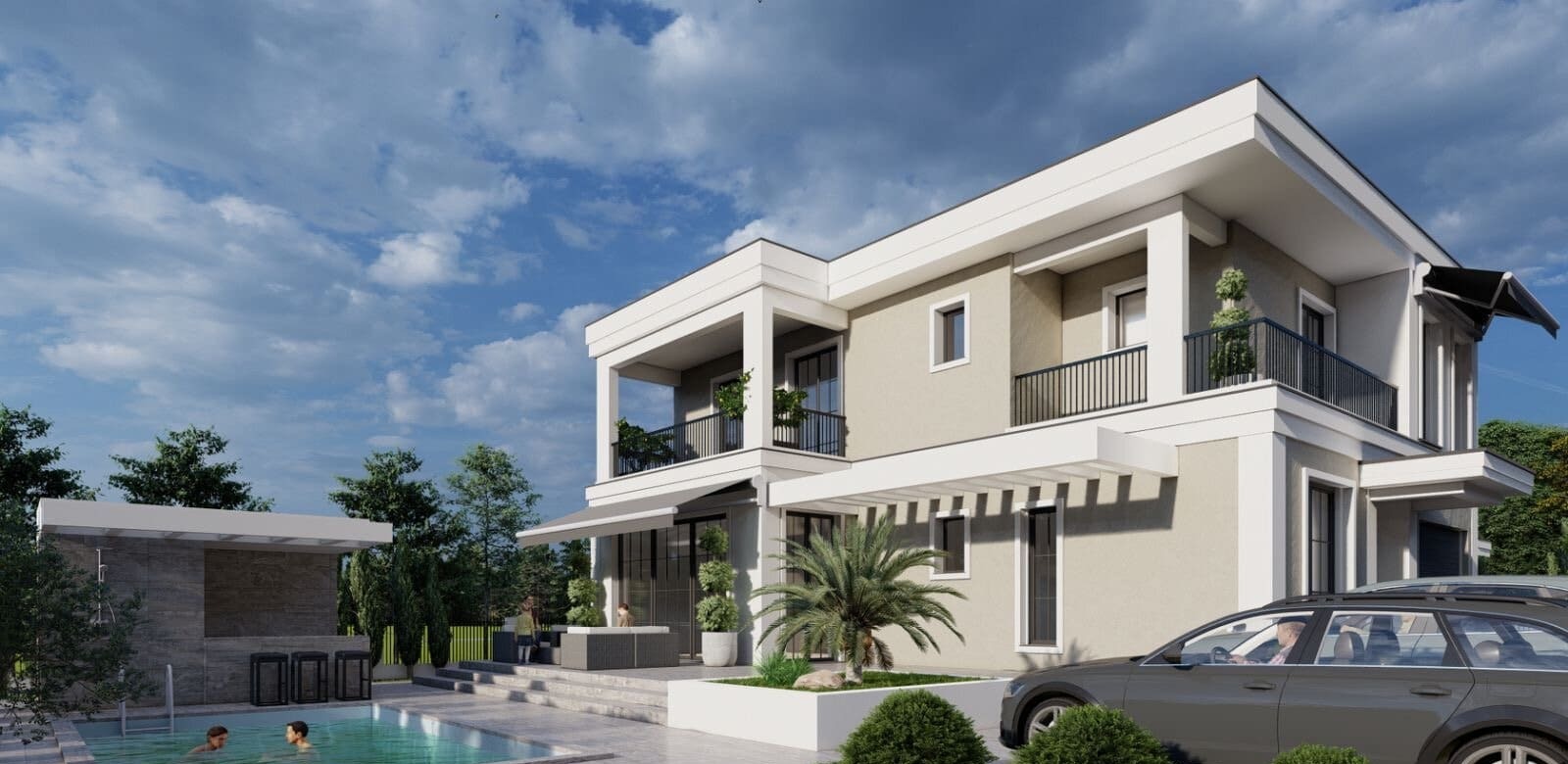 Five-Bedroom Villa in Gornja Gorica, Podgorica