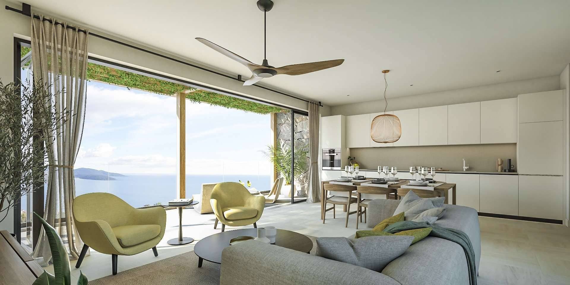 Two-Bedroom Sea-View Residence at Botanika, The Peaks