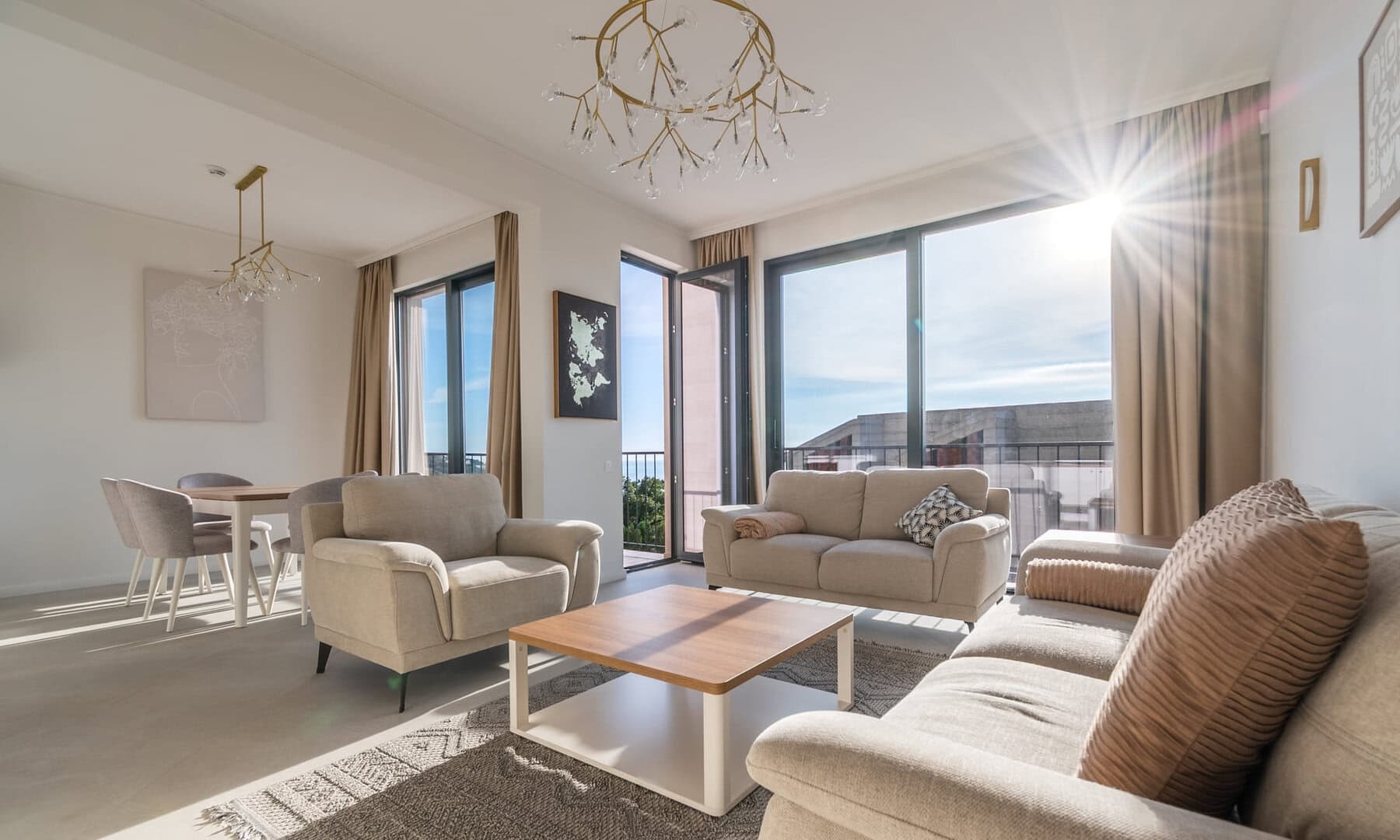 Five-Bedroom Townhouse with Pool in Reževići, Budva Riviera