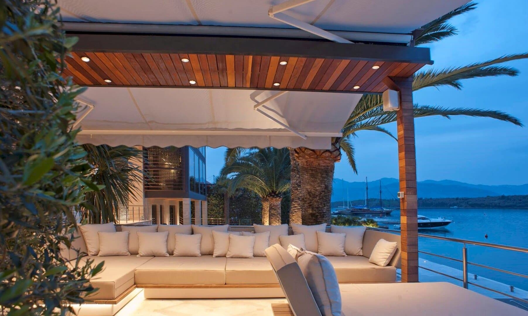 Three-Villa Waterfront Estate in Đuraševići, Tivat Bay