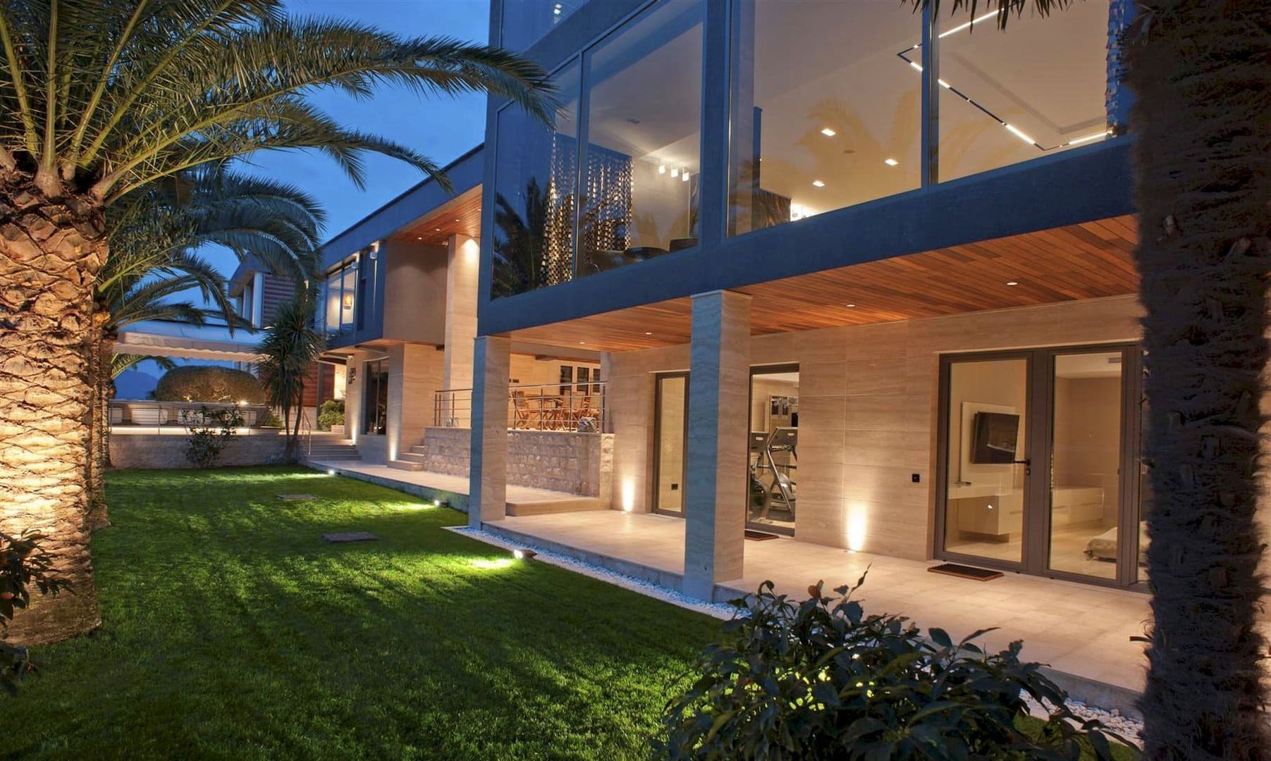 Three-Villa Waterfront Estate in Đuraševići, Tivat Bay