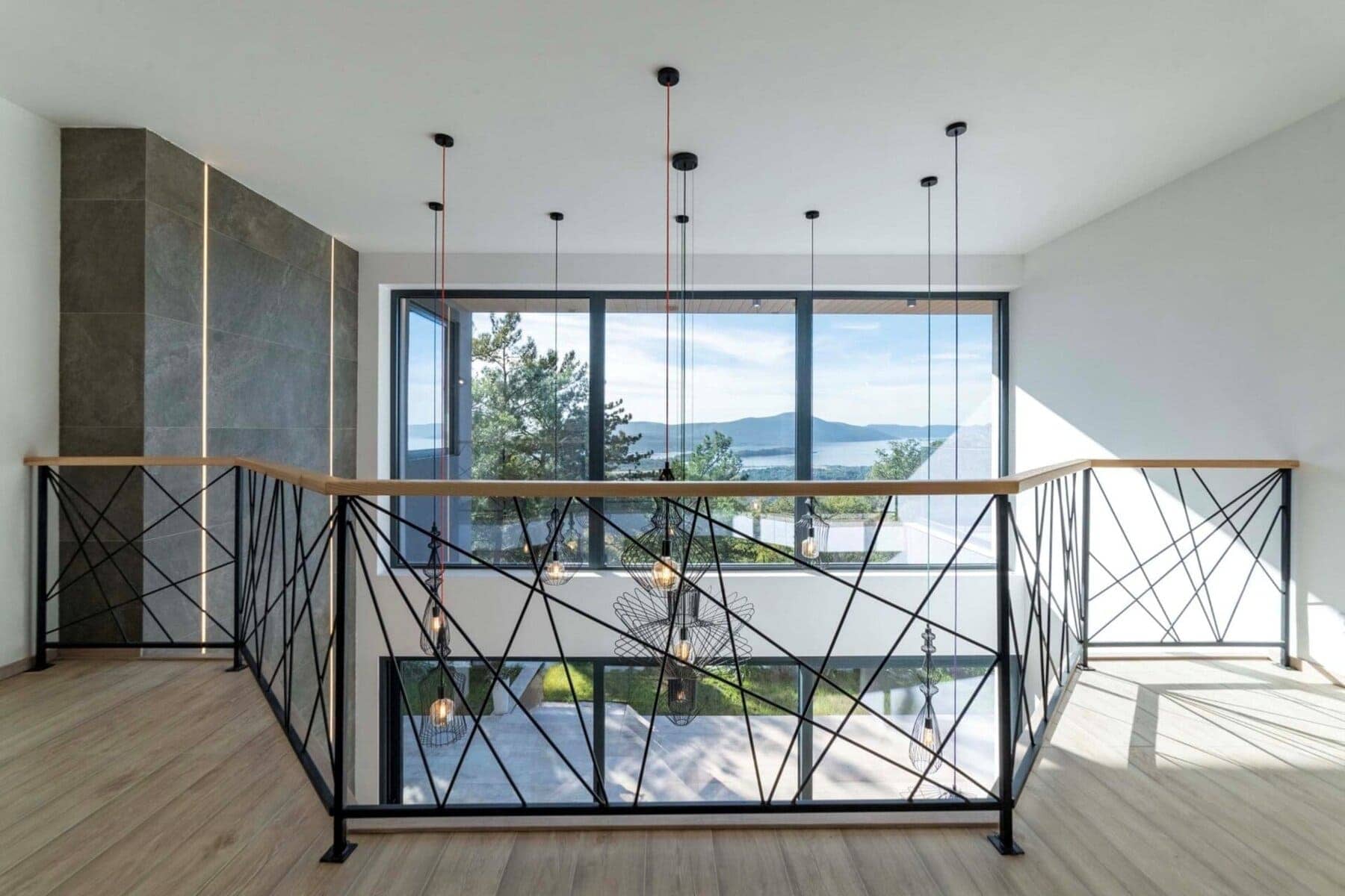 Three-Bedroom Villa with Rooftop Pool in Kavač