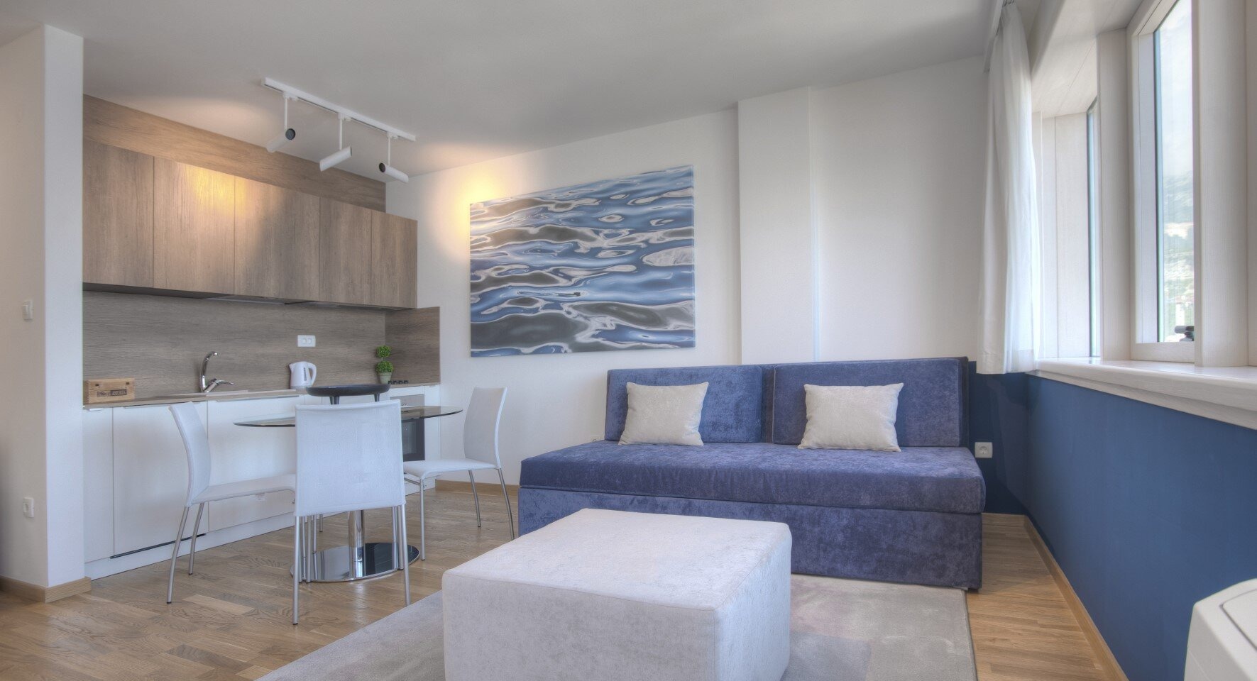 Three-Bedroom Waterfront Apartment at Fontana, Budva