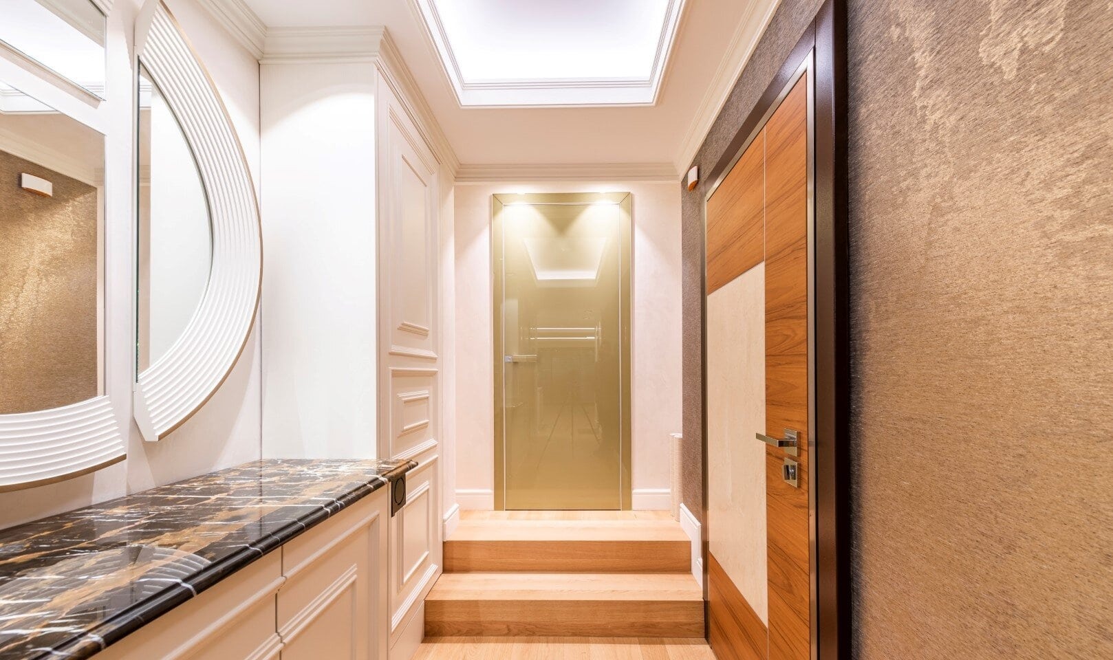 One-Bedroom Apartment with Two Terraces in Budva