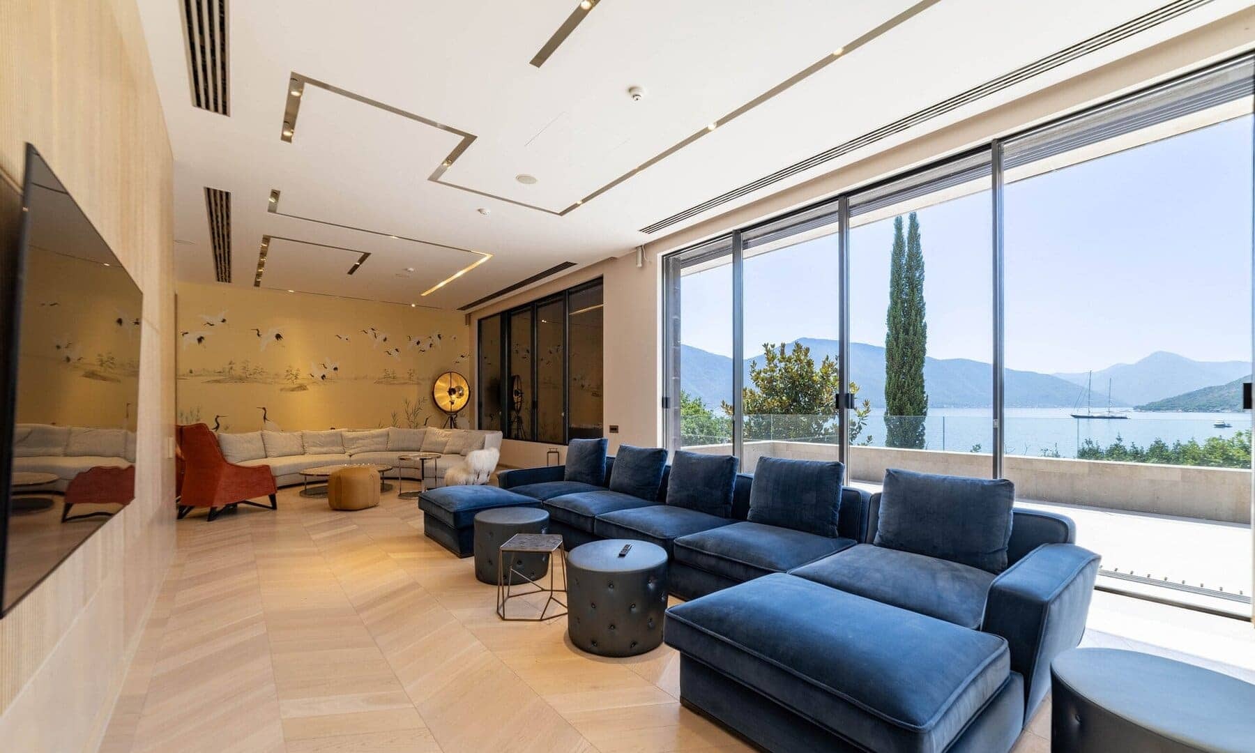 Four-Bedroom Waterfront Villa in Orahovac, Kotor Bay
