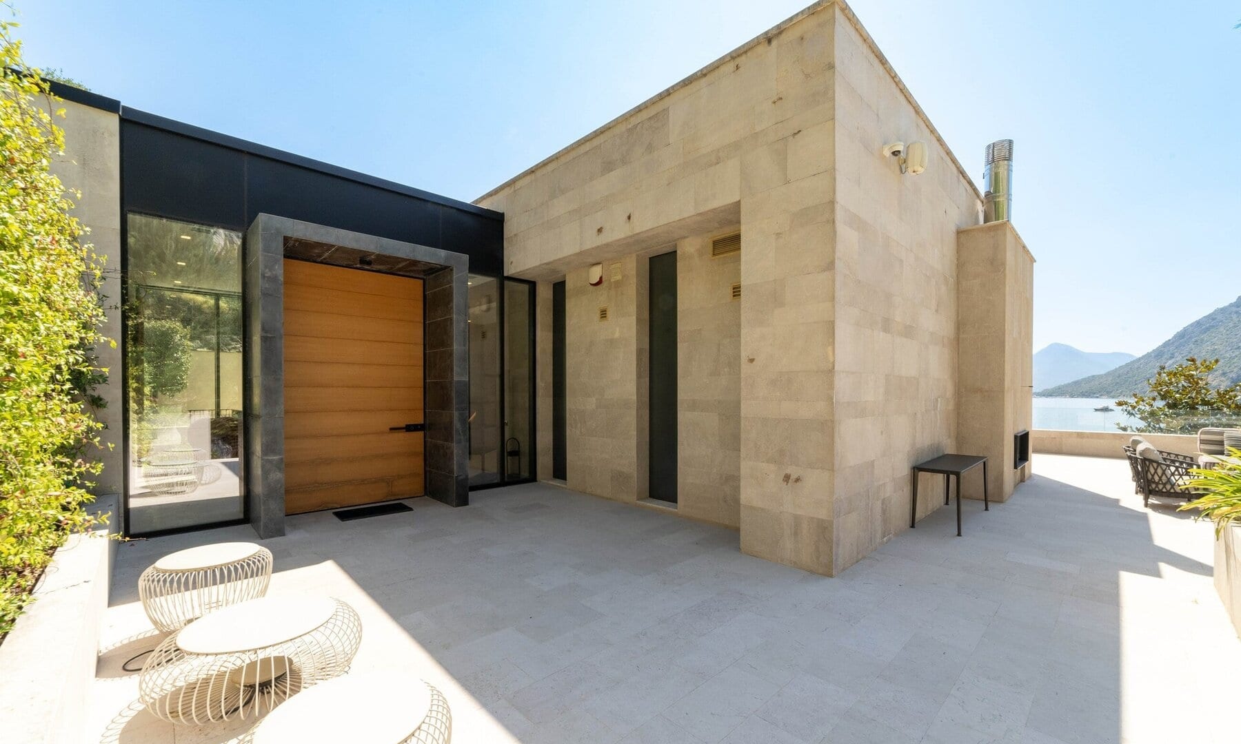 Four-Bedroom Waterfront Villa in Orahovac, Kotor Bay