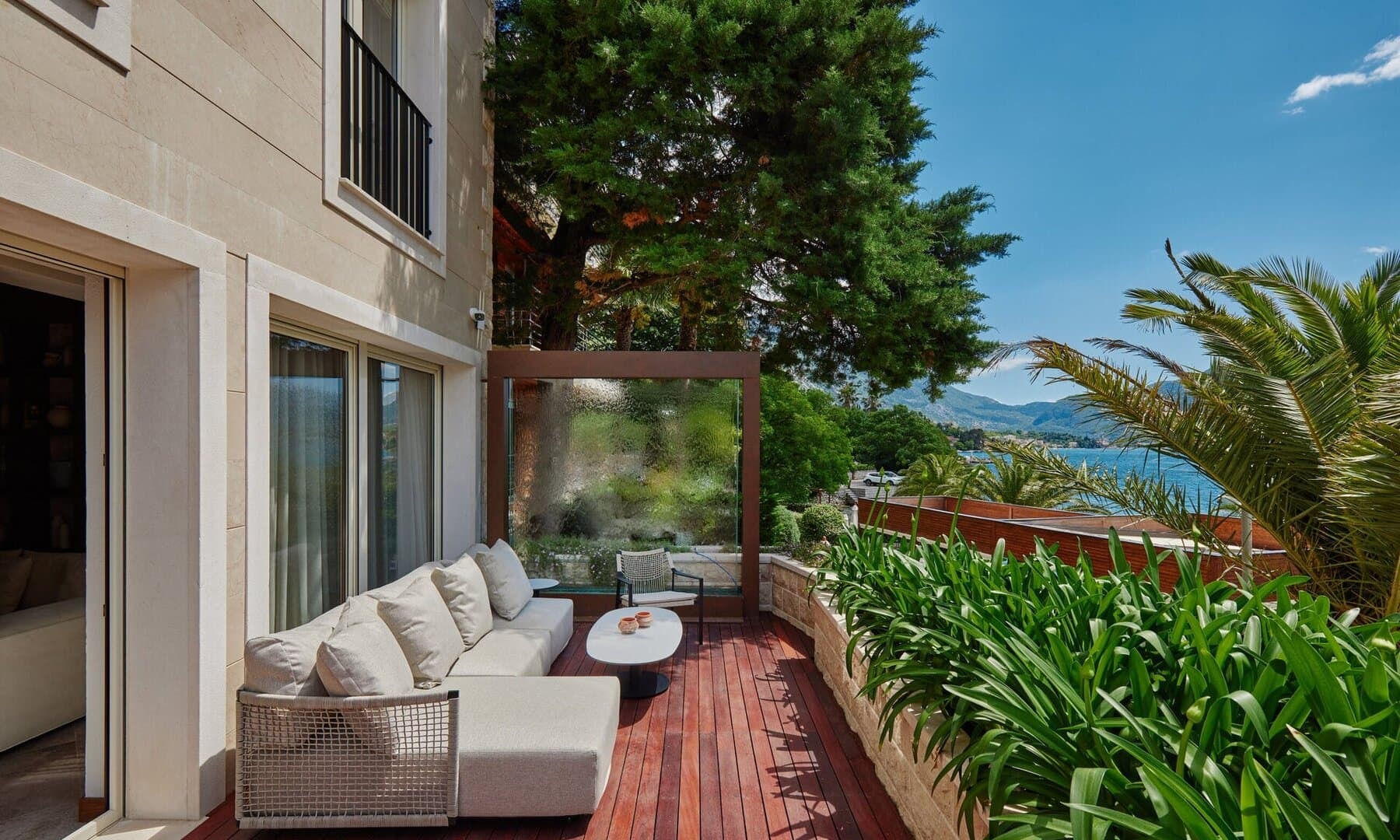 Four-Bedroom Waterfront Villa in Dobrota, Kotor Bay