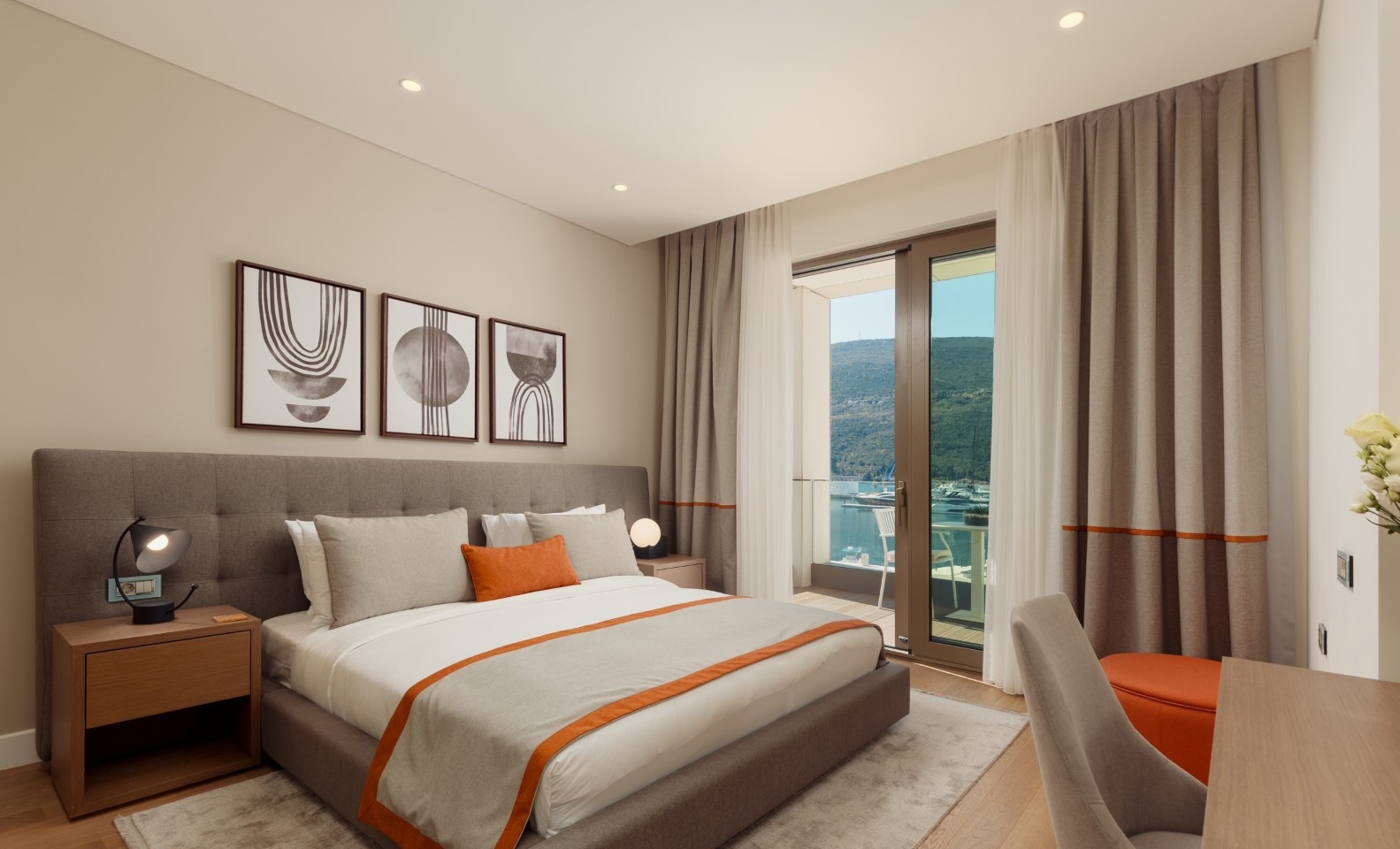 One-Bedroom Marina Residence at Portonovi