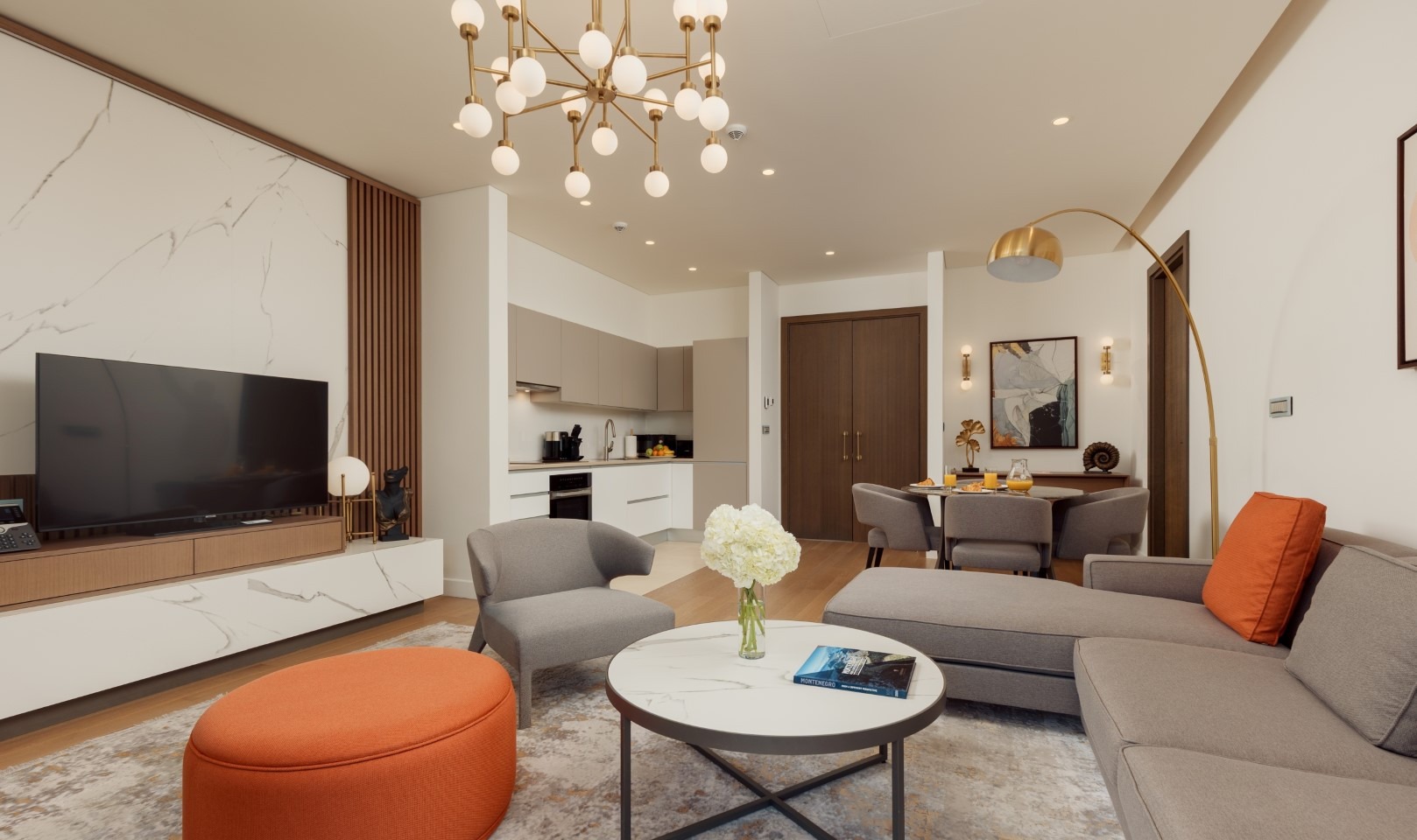 One-Bedroom Marina Residence at Portonovi