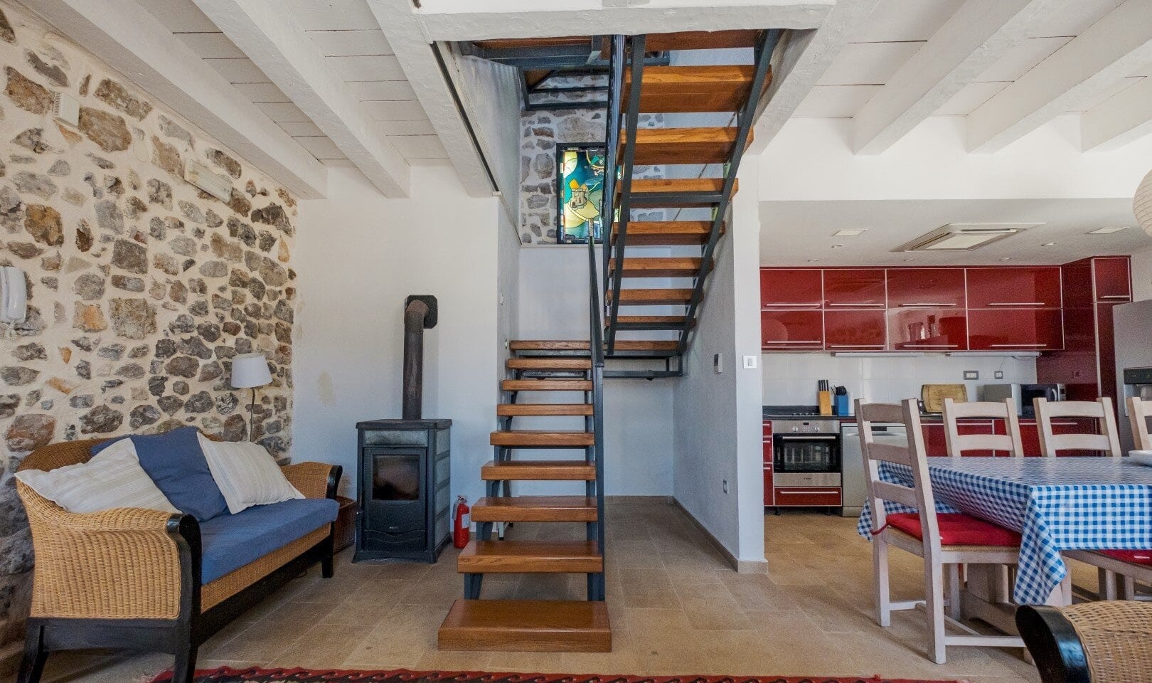 Historic Four-Bedroom Waterfront Villa in Rose, Herceg Novi