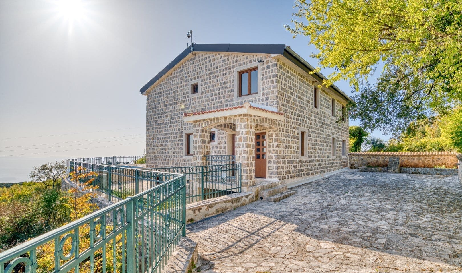 Six-Bedroom Stone Villa with Pool in Petrovac