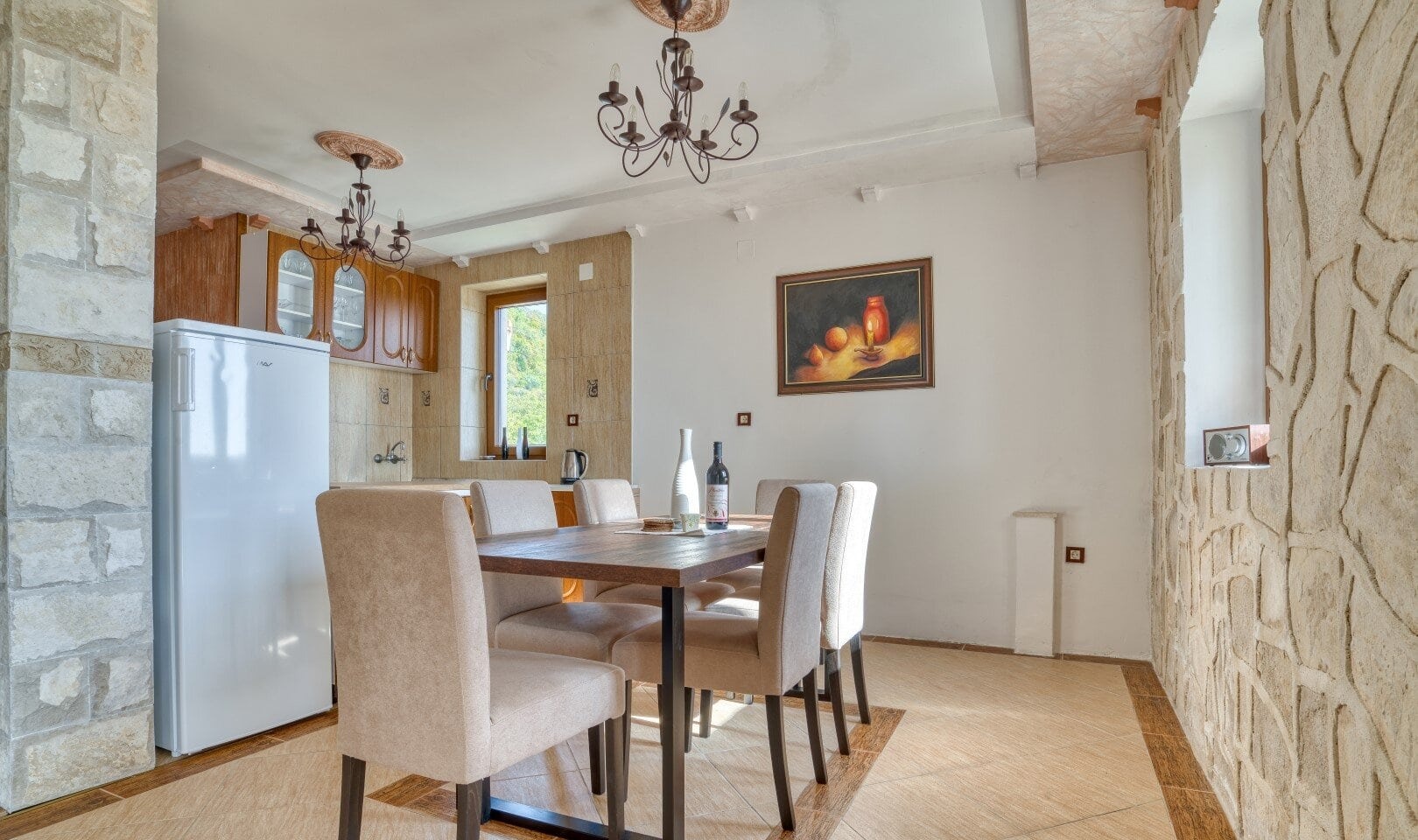 Six-Bedroom Stone Villa with Pool in Petrovac