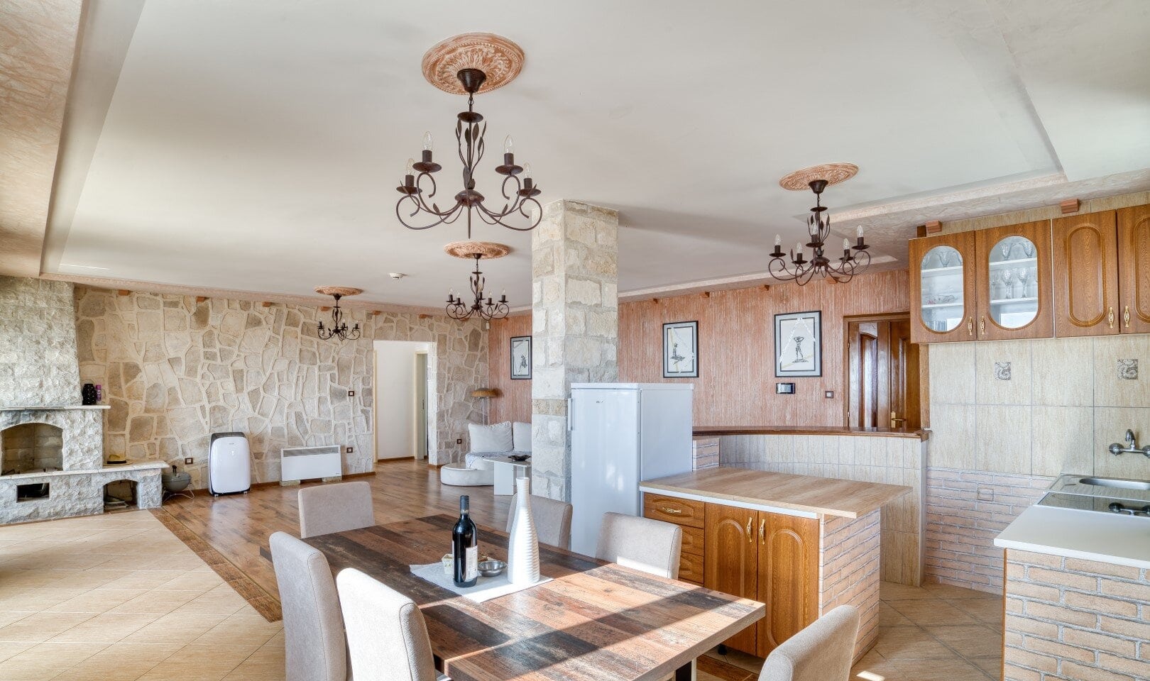 Six-Bedroom Stone Villa with Pool in Petrovac