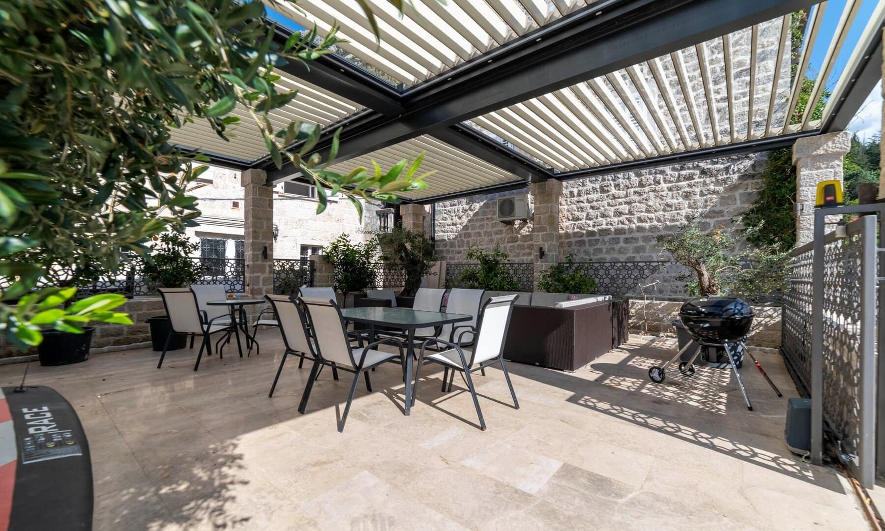 Four-Bedroom Waterfront Stone House in Perast, Kotor Bay