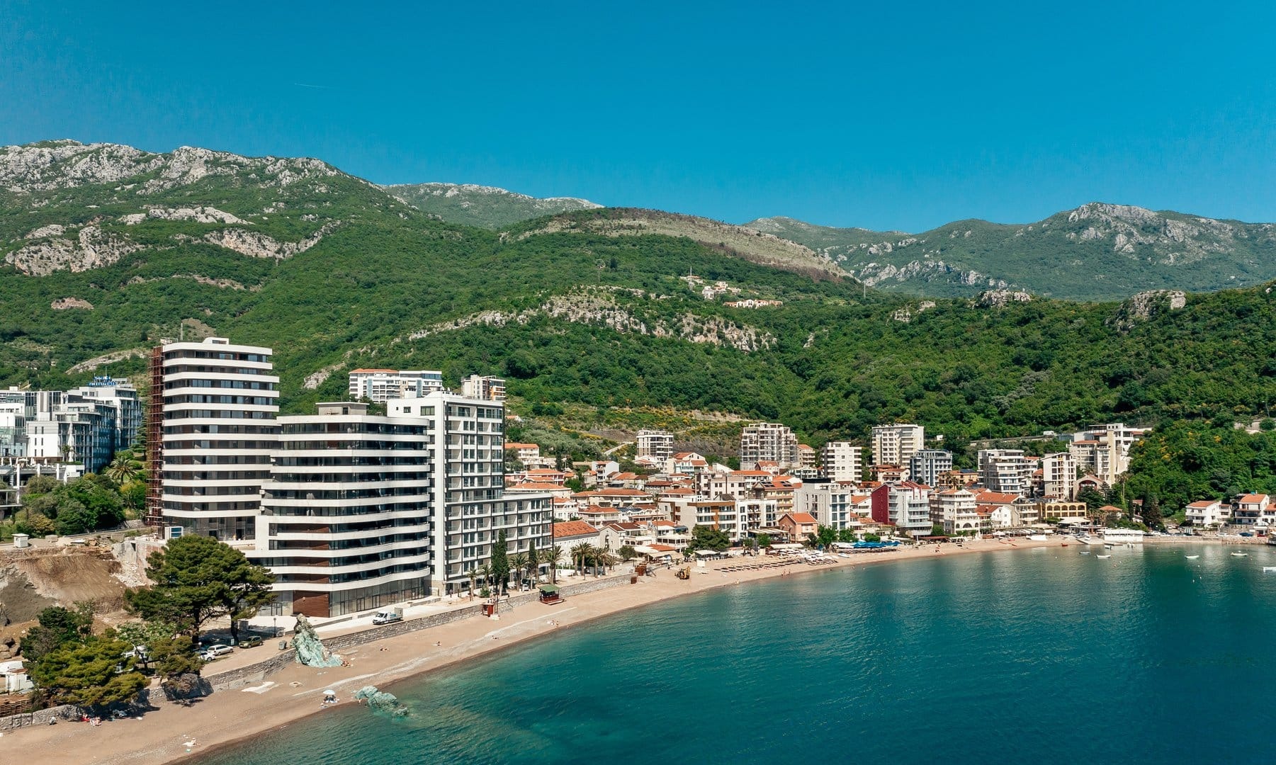 Seafront Residences in Rafailovići, Budva Riviera