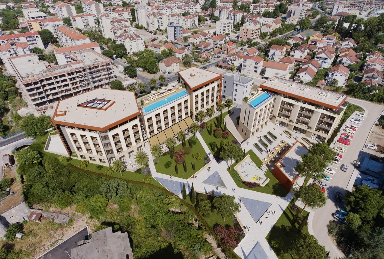 Two-Bedroom Residence at Tivat Hotel & Residences, Seljanovo