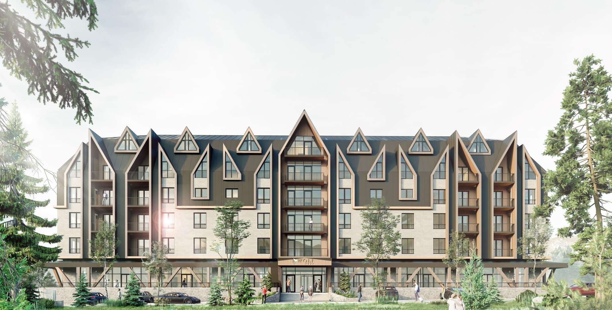 Two-Bedroom Duplex Residence at Wolf Condominium, Kolašin