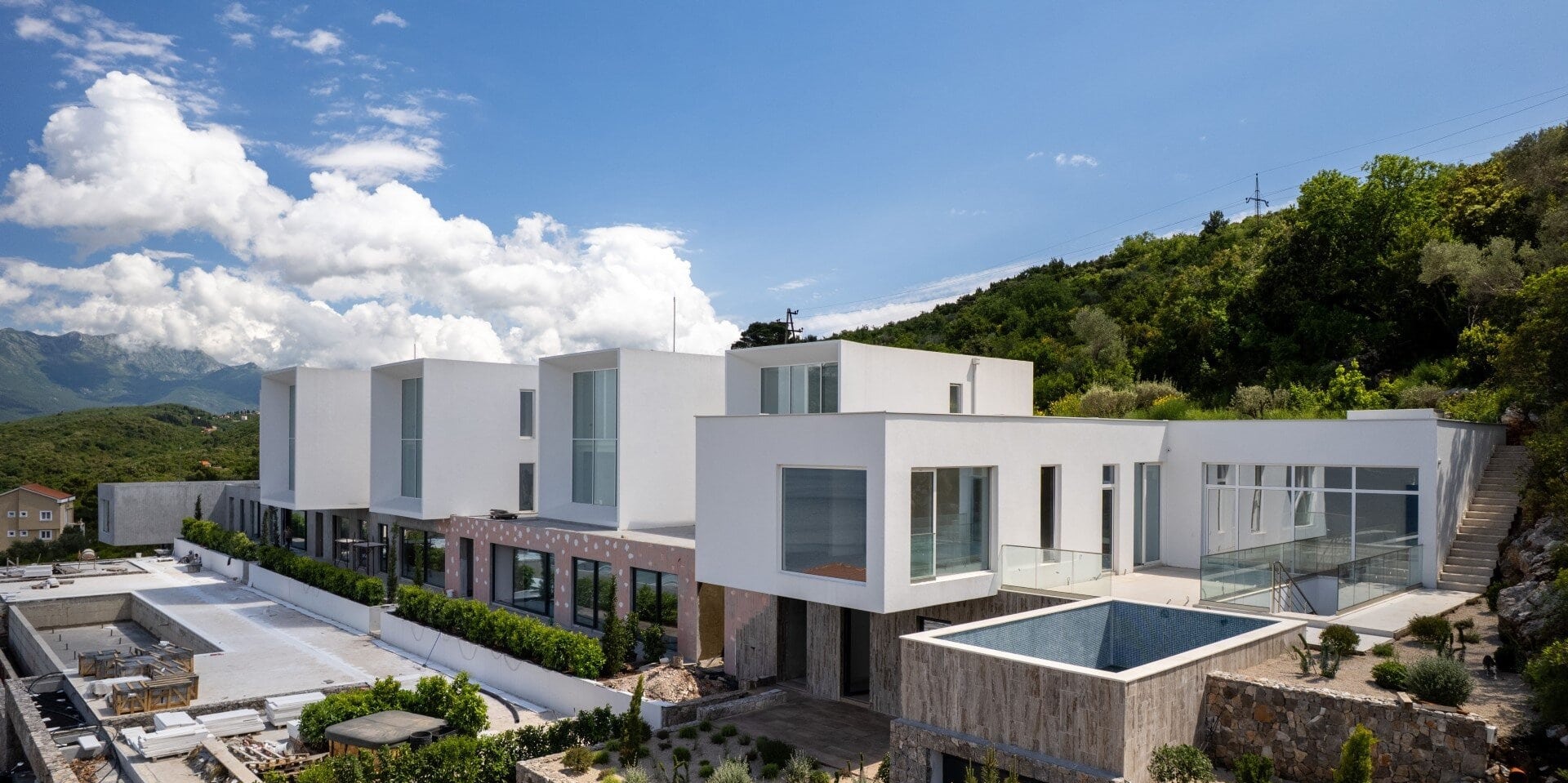 Five-Bedroom Villa with Pool in Krašići, Tivat