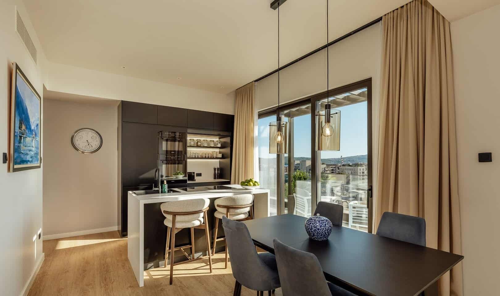Two-Bedroom Duplex Penthouse in Thea, Boka Place, Porto Montenegro