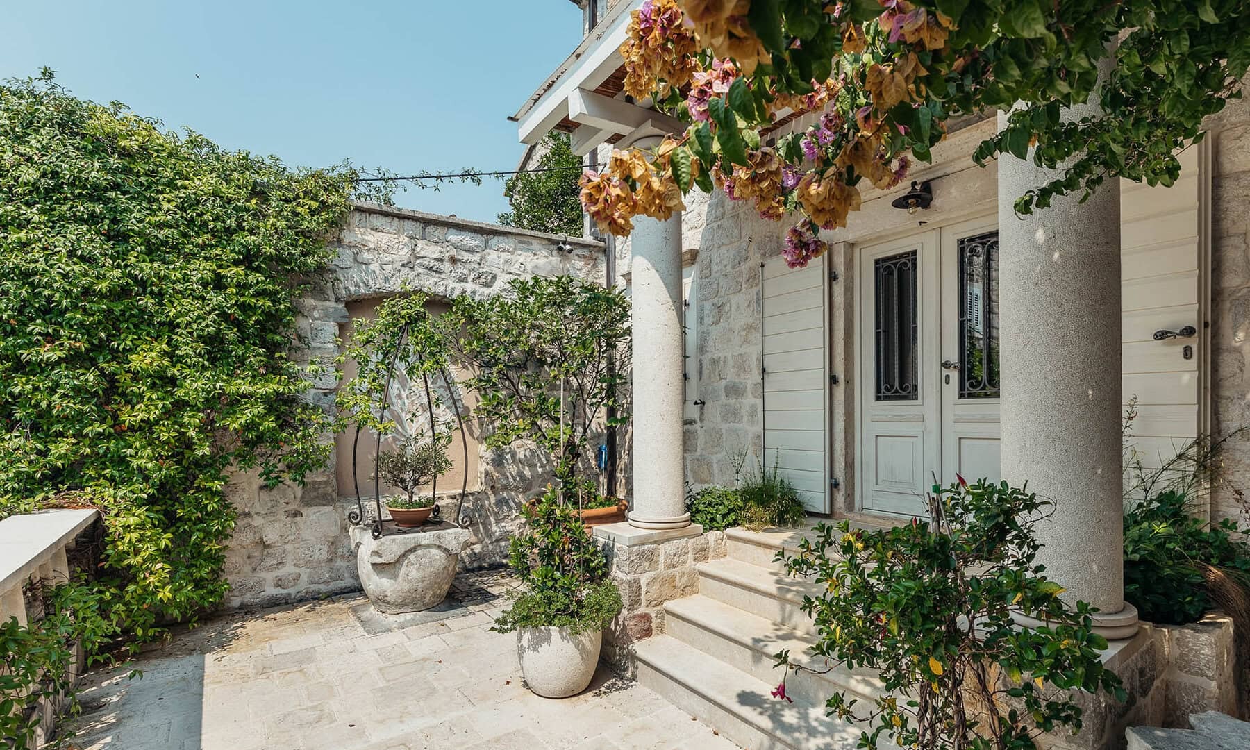Restored Stone Villa with Heated Pool in Perast, Kotor Bay